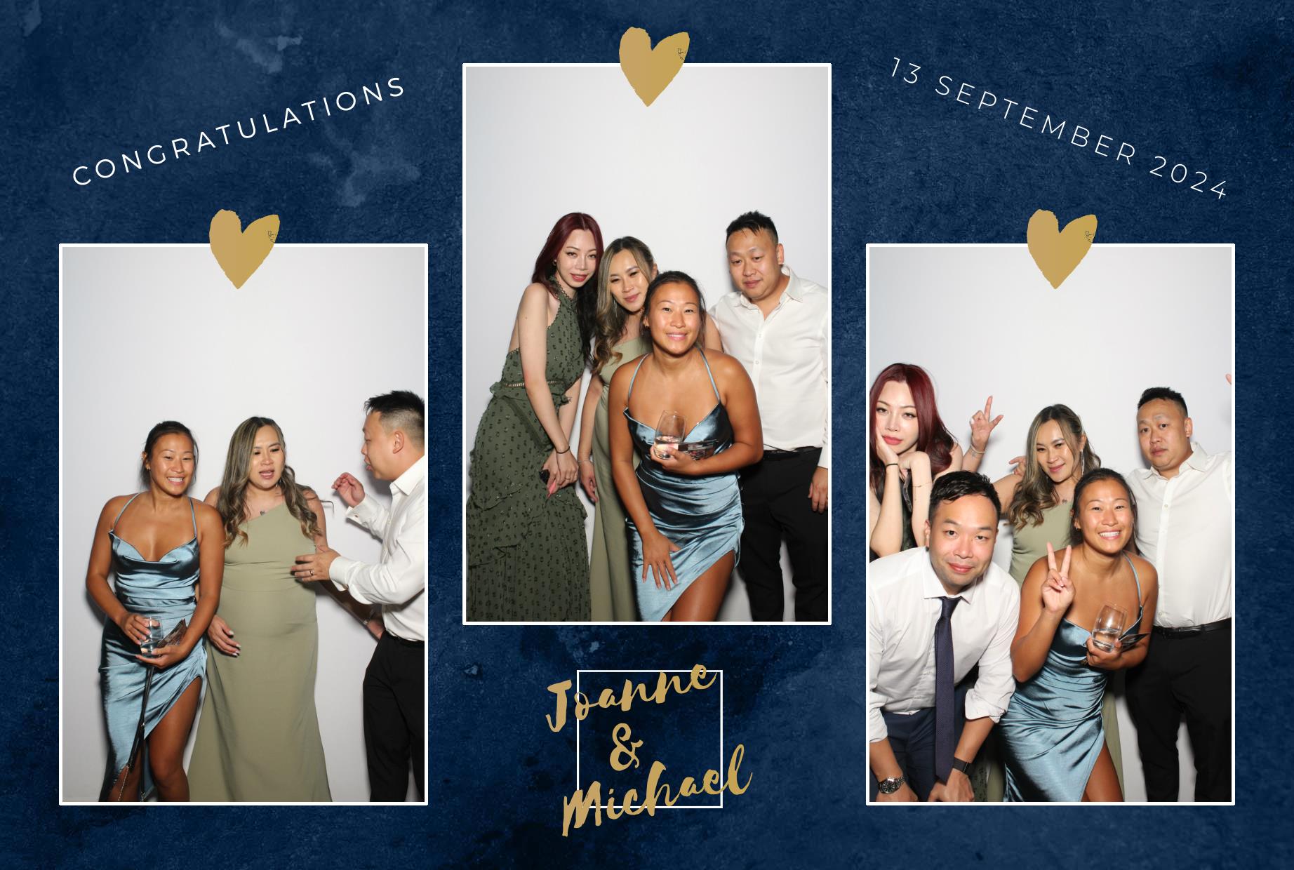 Joanne & Michael's Wedding | View more photos from the event at gallery.myphotoboothexperience.co.uk/u/MyPhotoBoothExperienceLtd/Joanne-Michaels-Wedding