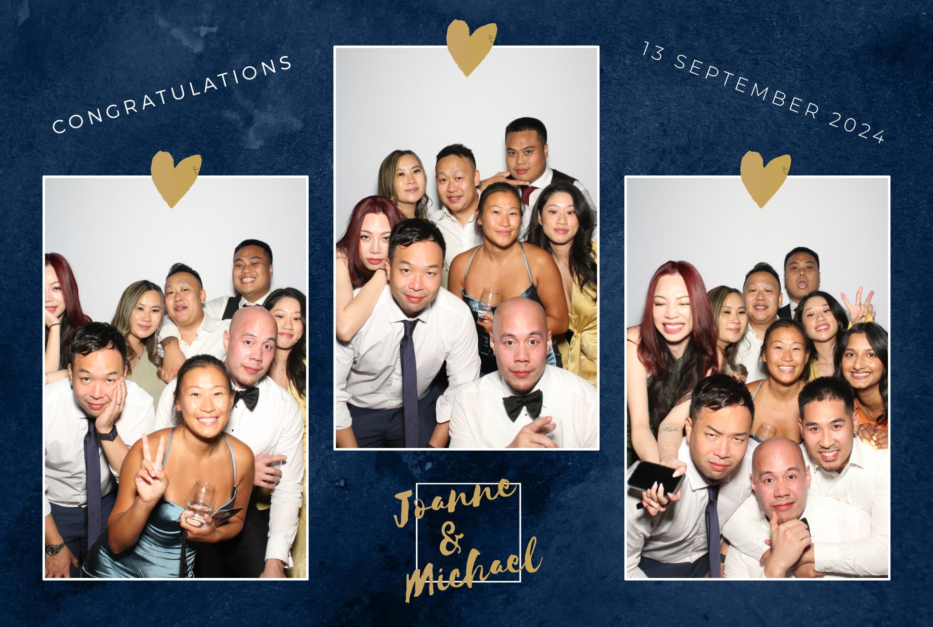 Joanne & Michael's Wedding | View more photos from the event at gallery.myphotoboothexperience.co.uk/u/MyPhotoBoothExperienceLtd/Joanne-Michaels-Wedding