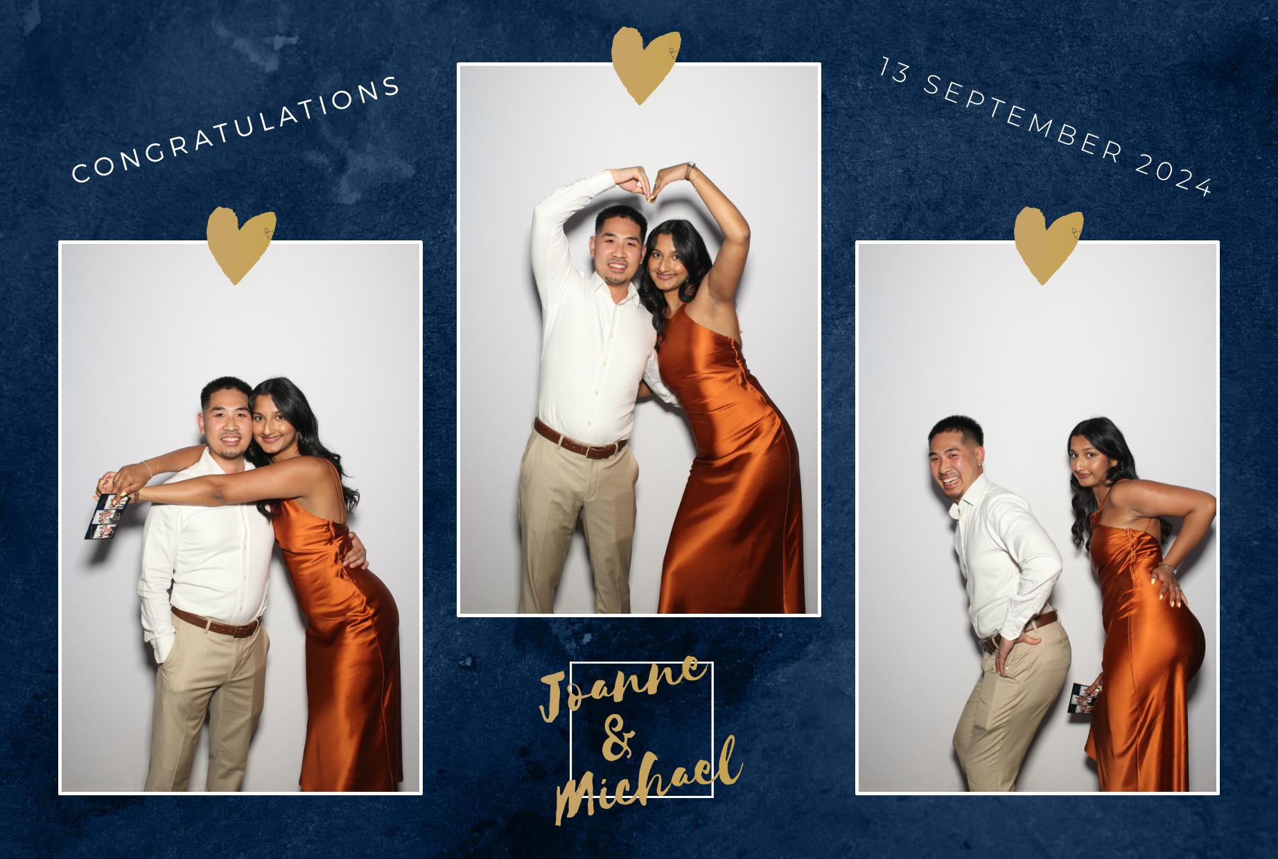 Joanne & Michael's Wedding | View more photos from the event at gallery.myphotoboothexperience.co.uk/u/MyPhotoBoothExperienceLtd/Joanne-Michaels-Wedding