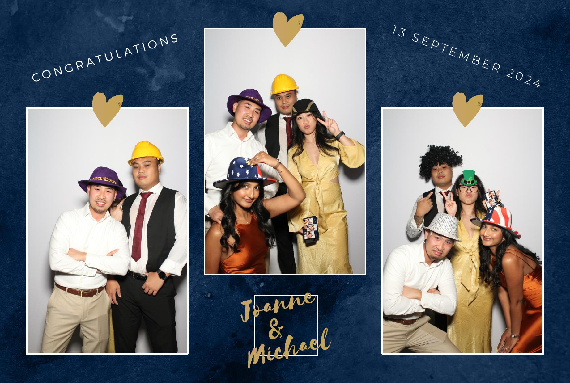 Joanne & Michael's Wedding | View more photos from the event at gallery.myphotoboothexperience.co.uk/u/MyPhotoBoothExperienceLtd/Joanne-Michaels-Wedding