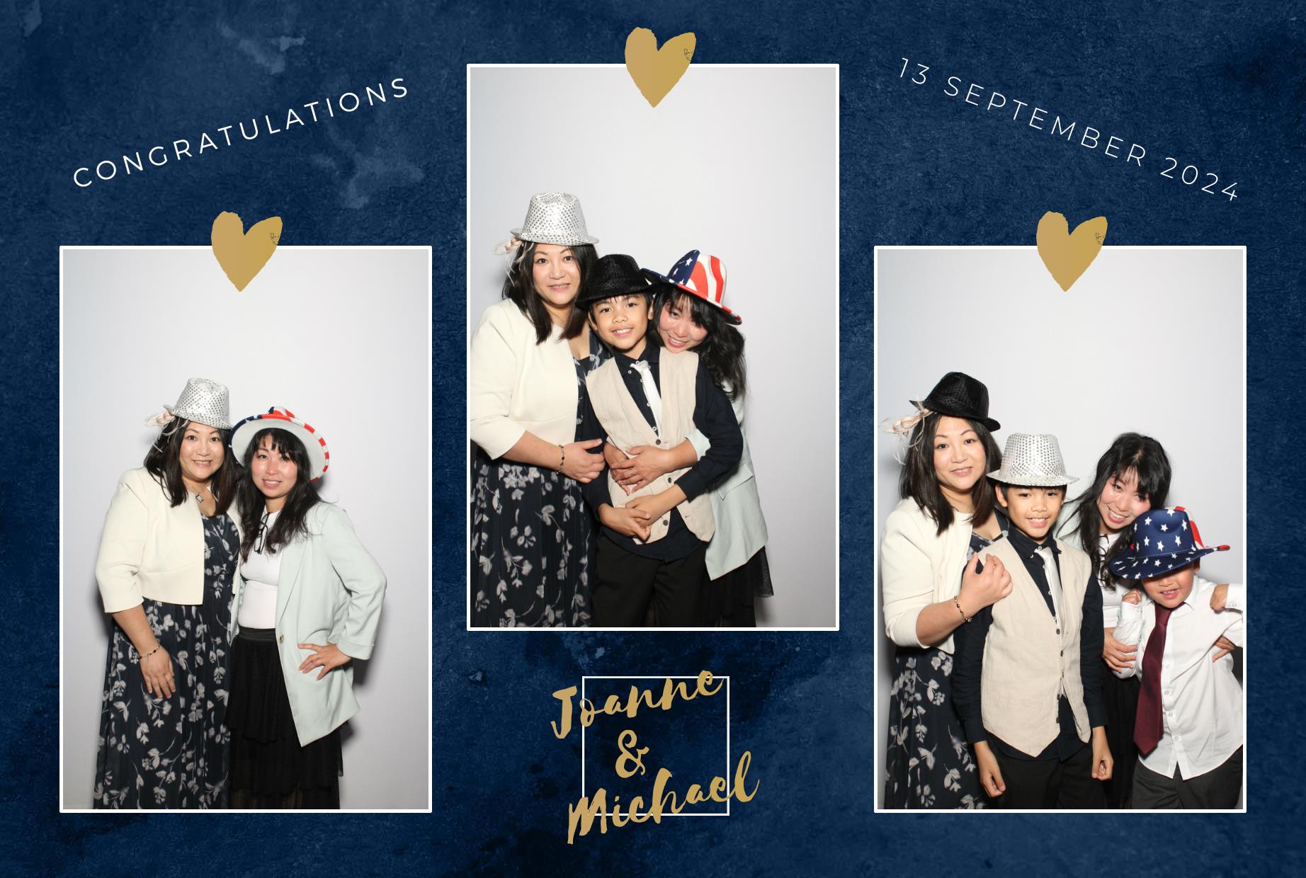 Joanne & Michael's Wedding | View more photos from the event at gallery.myphotoboothexperience.co.uk/u/MyPhotoBoothExperienceLtd/Joanne-Michaels-Wedding