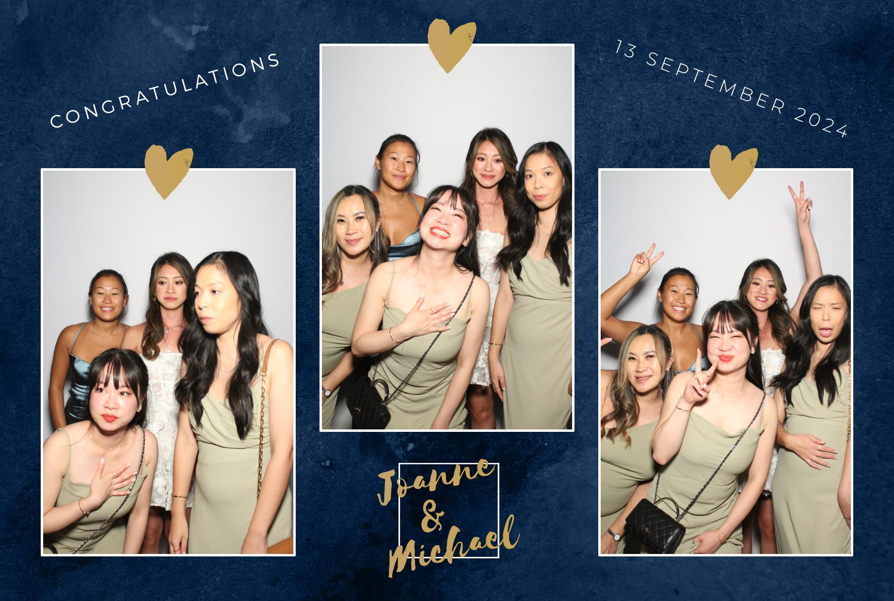 Joanne & Michael's Wedding | View more photos from the event at gallery.myphotoboothexperience.co.uk/u/MyPhotoBoothExperienceLtd/Joanne-Michaels-Wedding