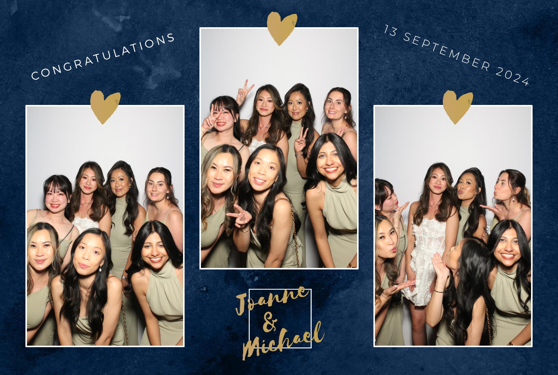Joanne & Michael's Wedding | View more photos from the event at gallery.myphotoboothexperience.co.uk/u/MyPhotoBoothExperienceLtd/Joanne-Michaels-Wedding