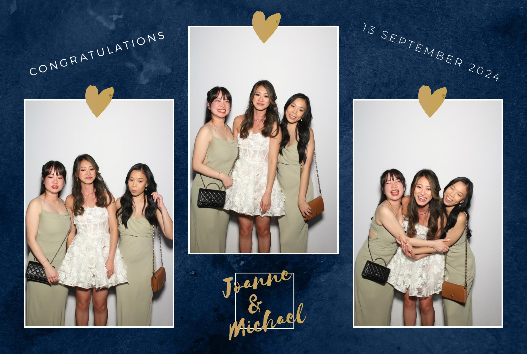 Joanne & Michael's Wedding | View more photos from the event at gallery.myphotoboothexperience.co.uk/u/MyPhotoBoothExperienceLtd/Joanne-Michaels-Wedding