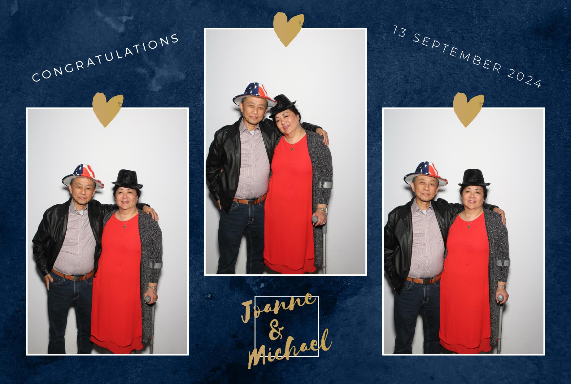 Joanne & Michael's Wedding | View more photos from the event at gallery.myphotoboothexperience.co.uk/u/MyPhotoBoothExperienceLtd/Joanne-Michaels-Wedding