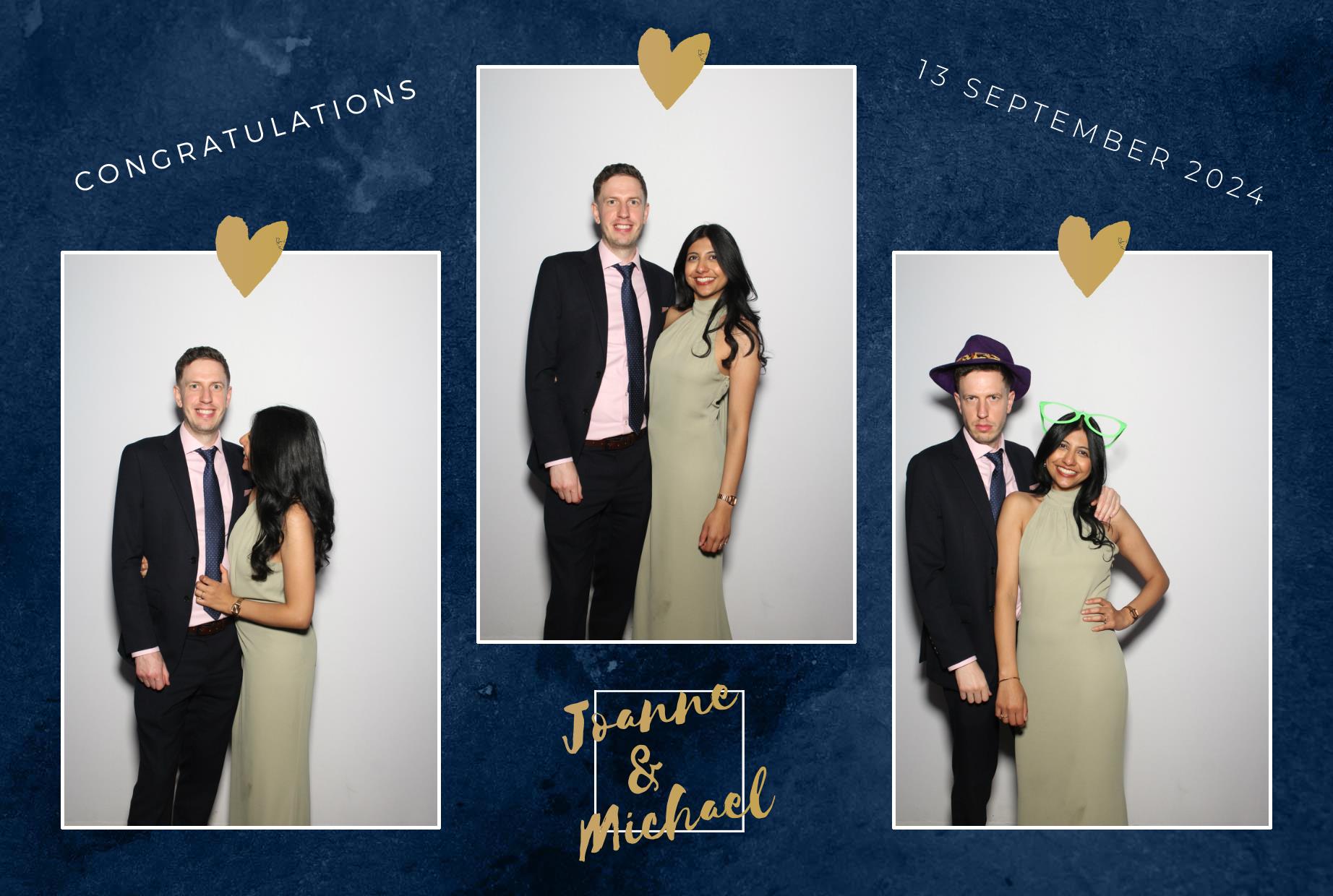 Joanne & Michael's Wedding | View more photos from the event at gallery.myphotoboothexperience.co.uk/u/MyPhotoBoothExperienceLtd/Joanne-Michaels-Wedding