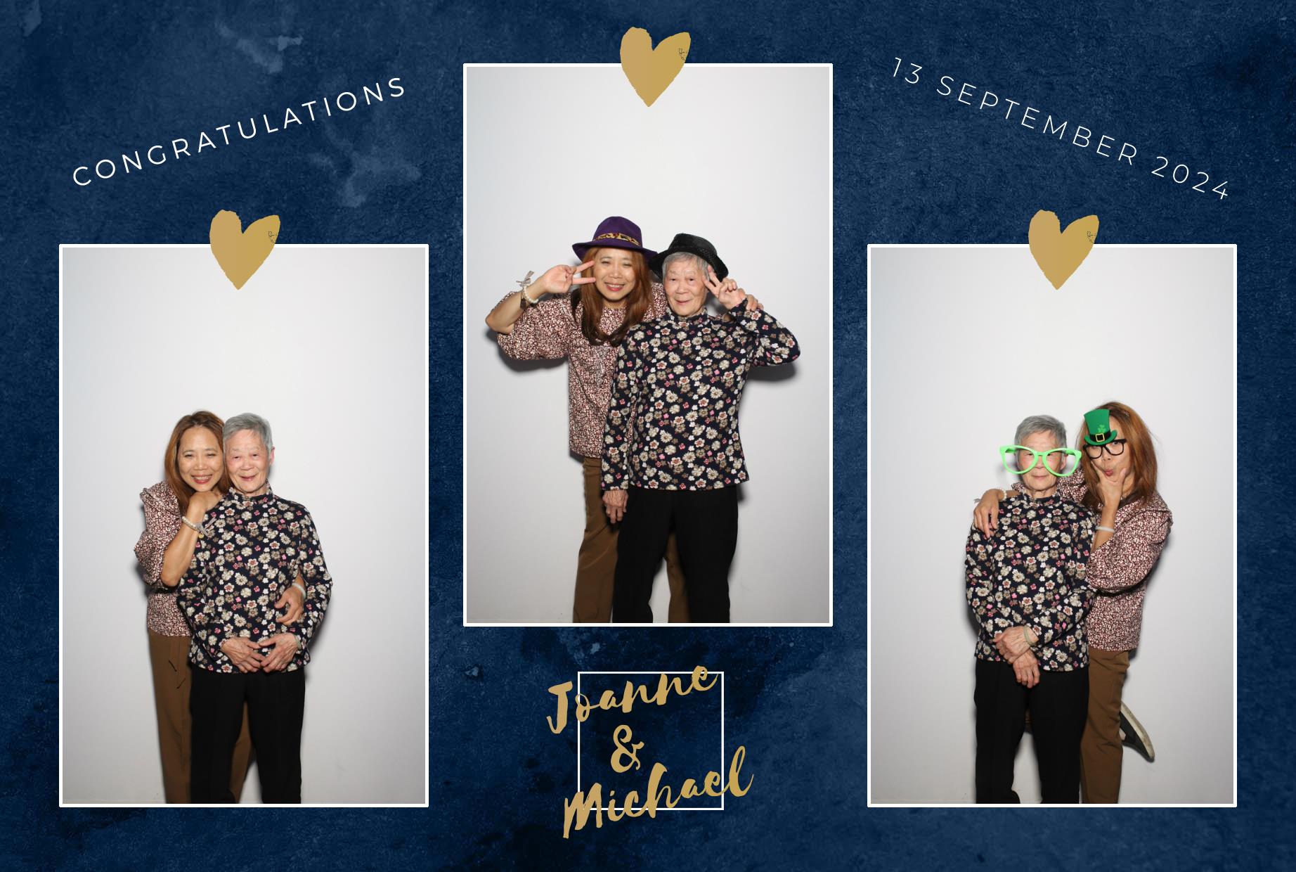Joanne & Michael's Wedding | View more photos from the event at gallery.myphotoboothexperience.co.uk/u/MyPhotoBoothExperienceLtd/Joanne-Michaels-Wedding