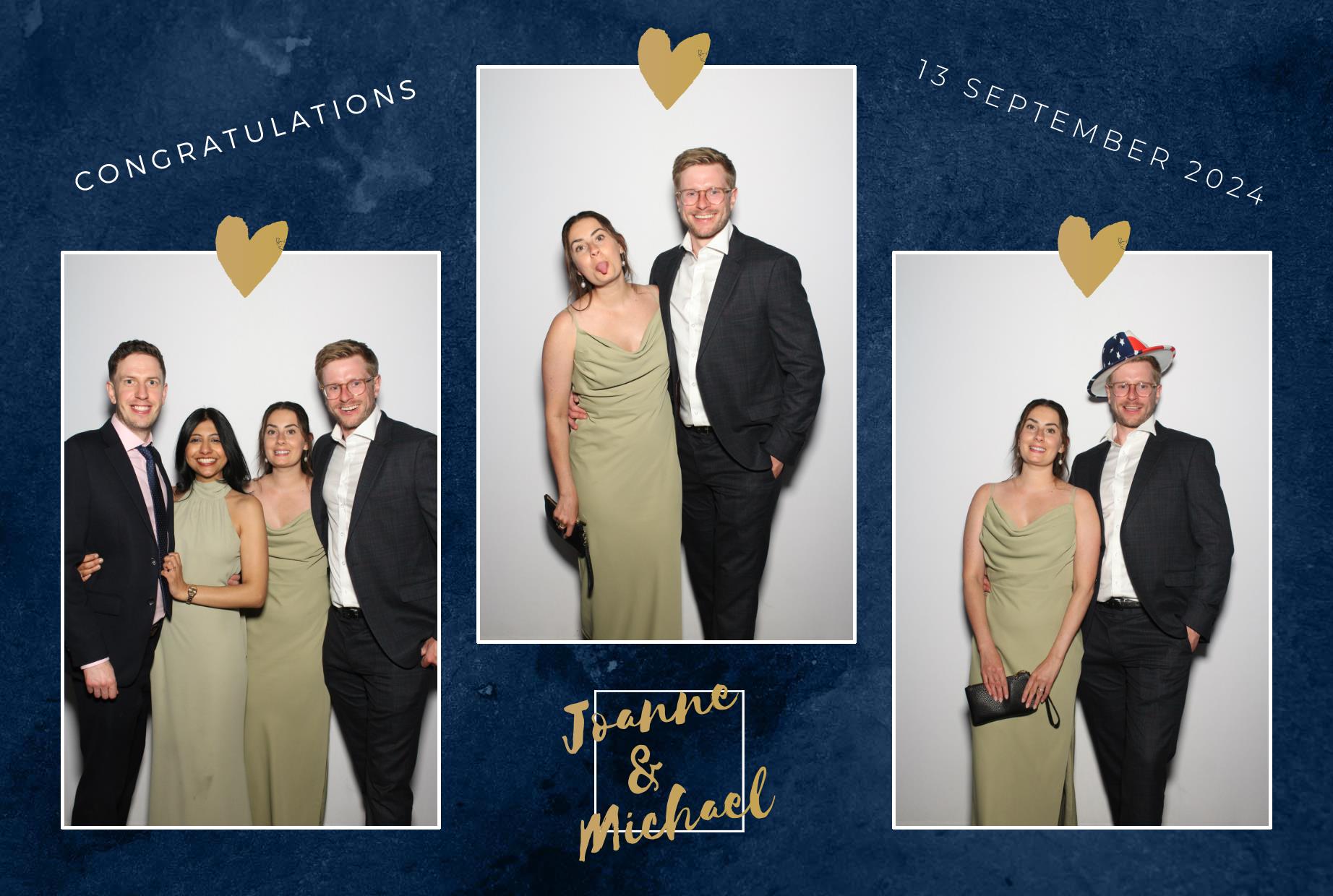 Joanne & Michael's Wedding | View more photos from the event at gallery.myphotoboothexperience.co.uk/u/MyPhotoBoothExperienceLtd/Joanne-Michaels-Wedding