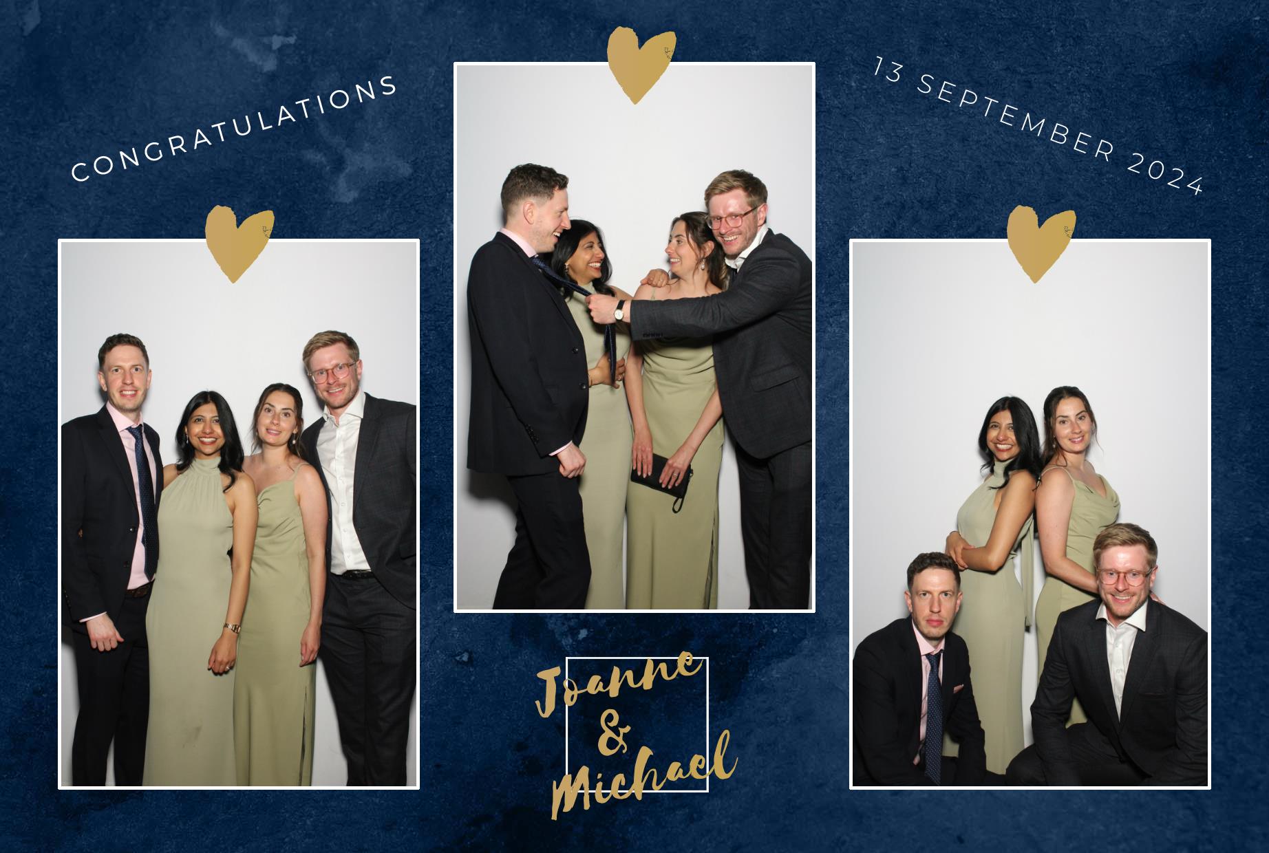 Joanne & Michael's Wedding | View more photos from the event at gallery.myphotoboothexperience.co.uk/u/MyPhotoBoothExperienceLtd/Joanne-Michaels-Wedding