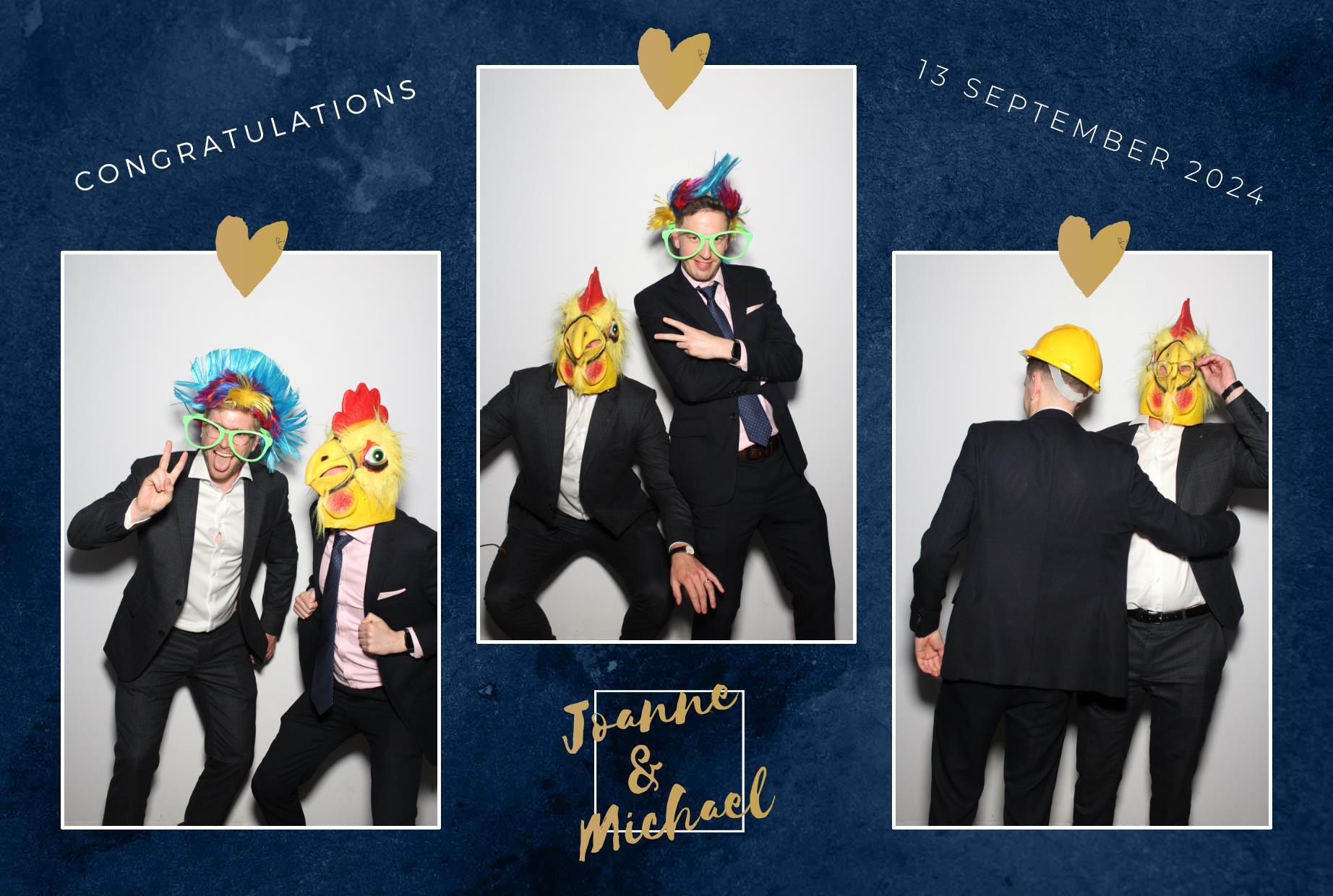 Joanne & Michael's Wedding | View more photos from the event at gallery.myphotoboothexperience.co.uk/u/MyPhotoBoothExperienceLtd/Joanne-Michaels-Wedding