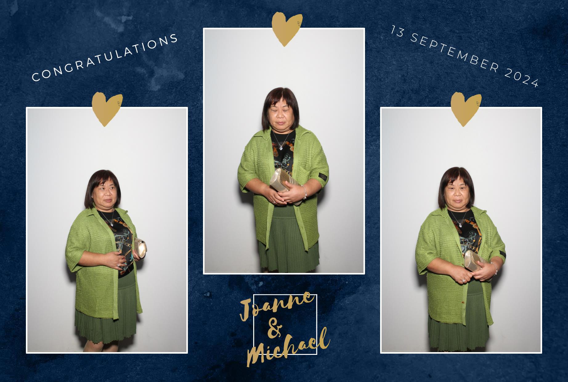 Joanne & Michael's Wedding | View more photos from the event at gallery.myphotoboothexperience.co.uk/u/MyPhotoBoothExperienceLtd/Joanne-Michaels-Wedding