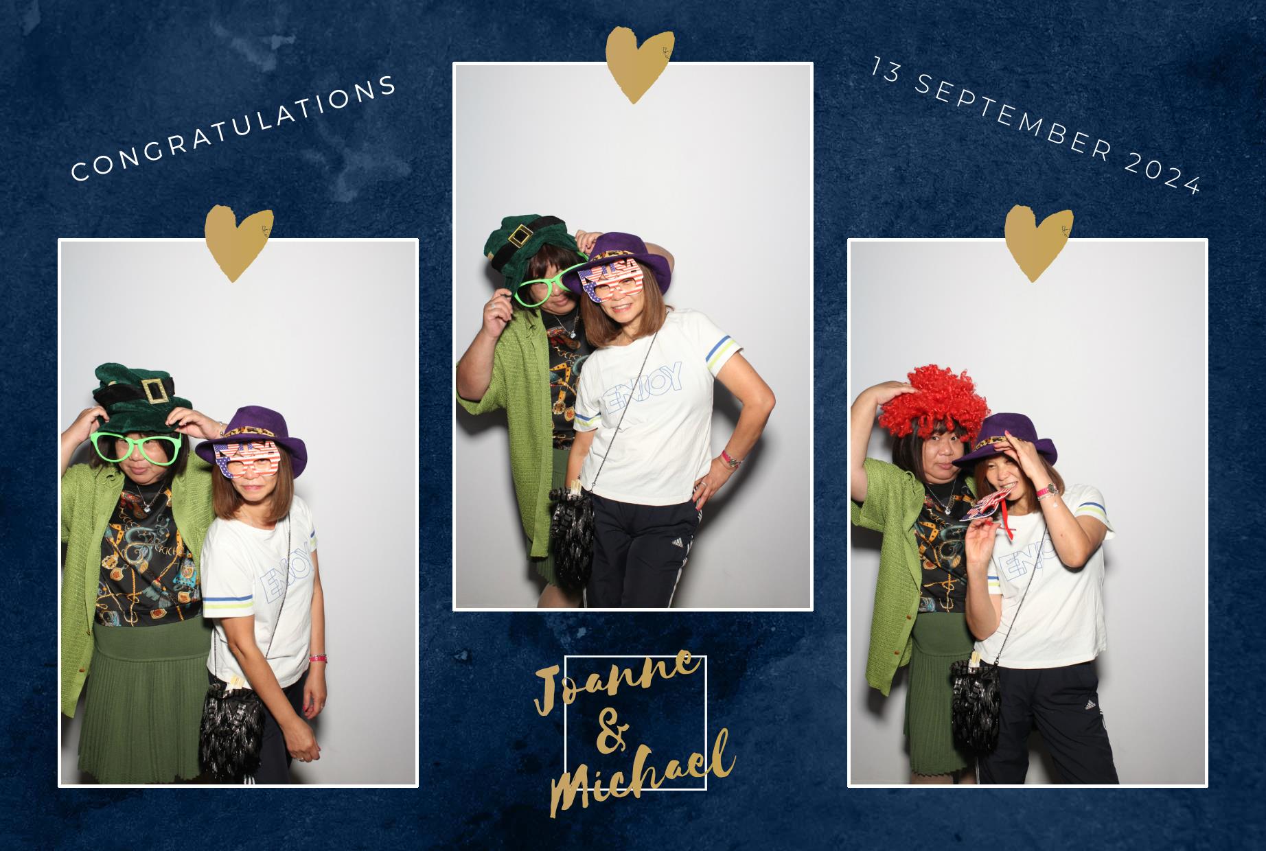Joanne & Michael's Wedding | View more photos from the event at gallery.myphotoboothexperience.co.uk/u/MyPhotoBoothExperienceLtd/Joanne-Michaels-Wedding