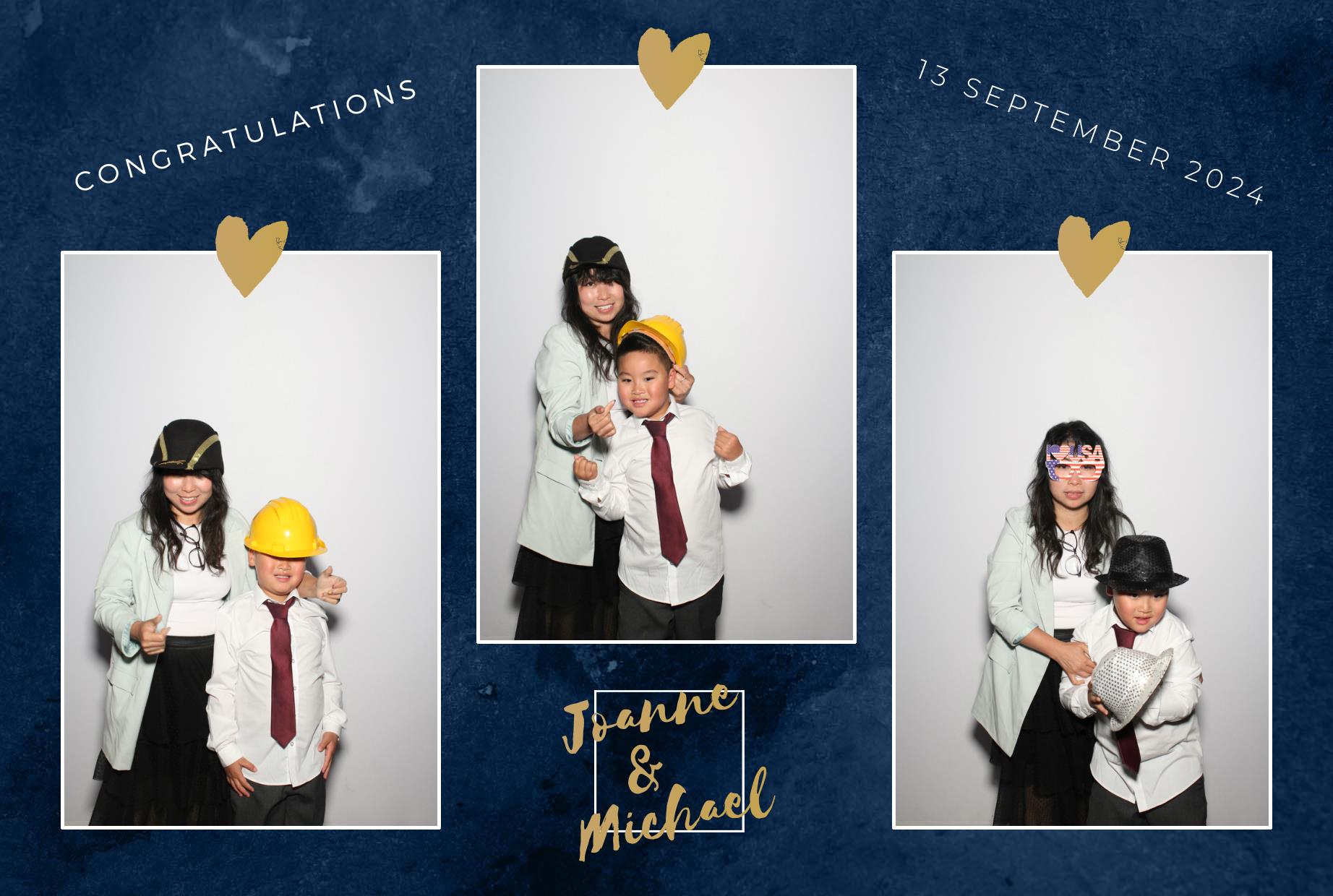 Joanne & Michael's Wedding | View more photos from the event at gallery.myphotoboothexperience.co.uk/u/MyPhotoBoothExperienceLtd/Joanne-Michaels-Wedding