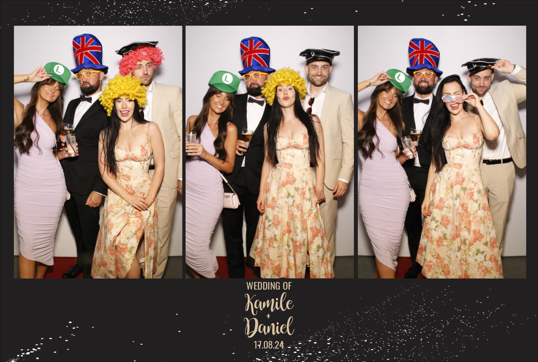 Kamile & Daniel | View more photos from the event at gallery.myphotoboothexperience.co.uk/u/MyPhotoBoothExperienceLtd/Kamile-Daniel