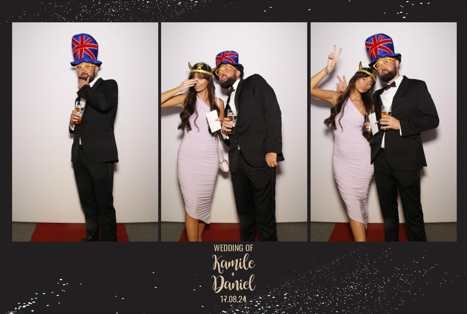 Kamile & Daniel | View more photos from the event at gallery.myphotoboothexperience.co.uk/u/MyPhotoBoothExperienceLtd/Kamile-Daniel