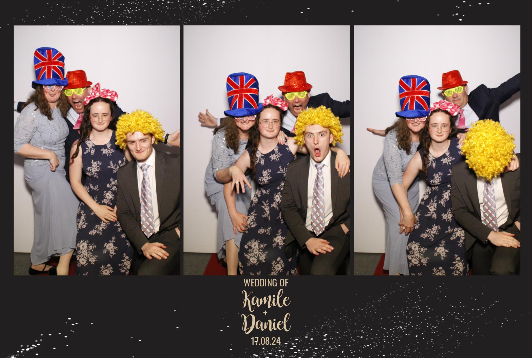 Kamile & Daniel | View more photos from the event at gallery.myphotoboothexperience.co.uk/u/MyPhotoBoothExperienceLtd/Kamile-Daniel