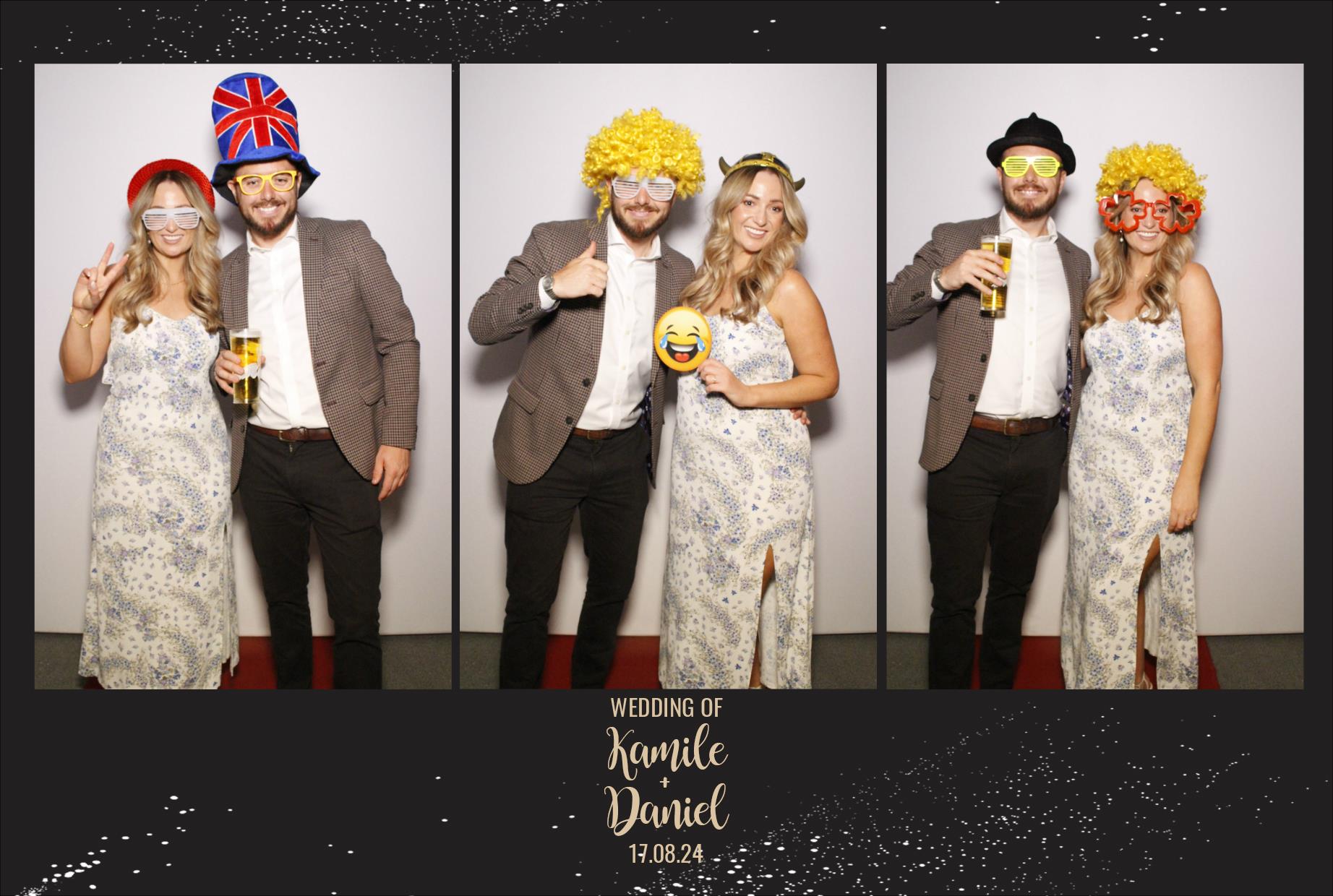 Kamile & Daniel | View more photos from the event at gallery.myphotoboothexperience.co.uk/u/MyPhotoBoothExperienceLtd/Kamile-Daniel