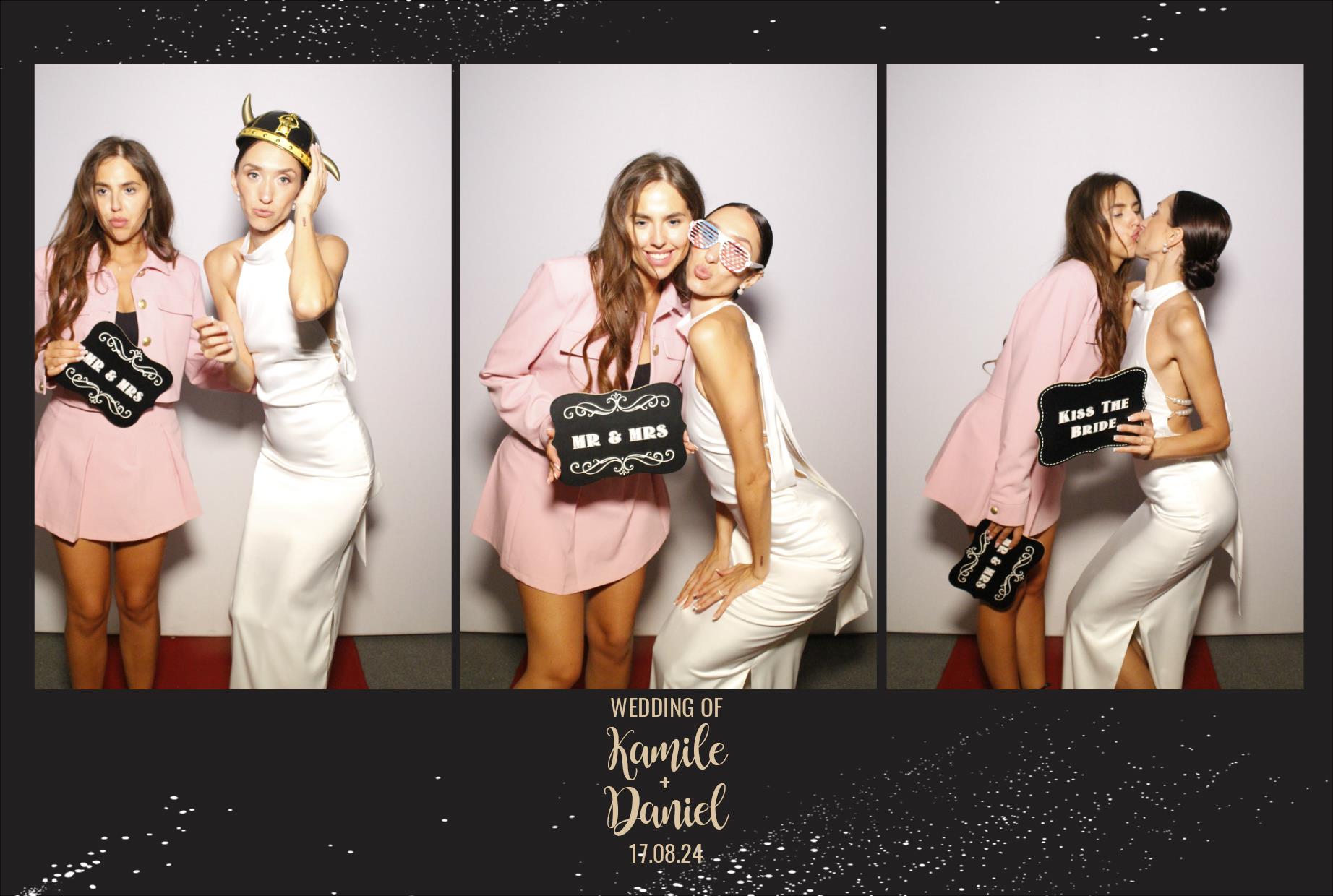 Kamile & Daniel | View more photos from the event at gallery.myphotoboothexperience.co.uk/u/MyPhotoBoothExperienceLtd/Kamile-Daniel