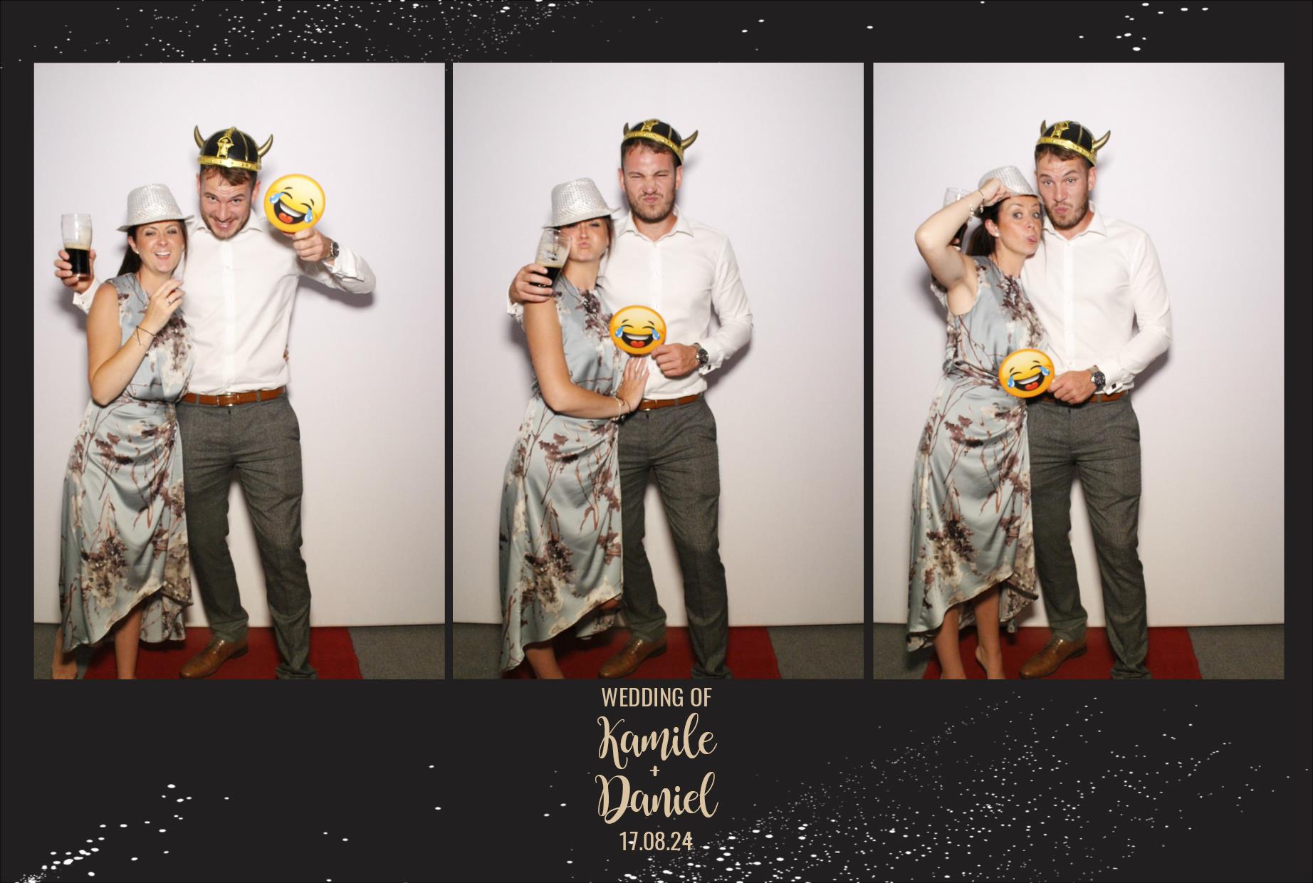 Kamile & Daniel | View more photos from the event at gallery.myphotoboothexperience.co.uk/u/MyPhotoBoothExperienceLtd/Kamile-Daniel