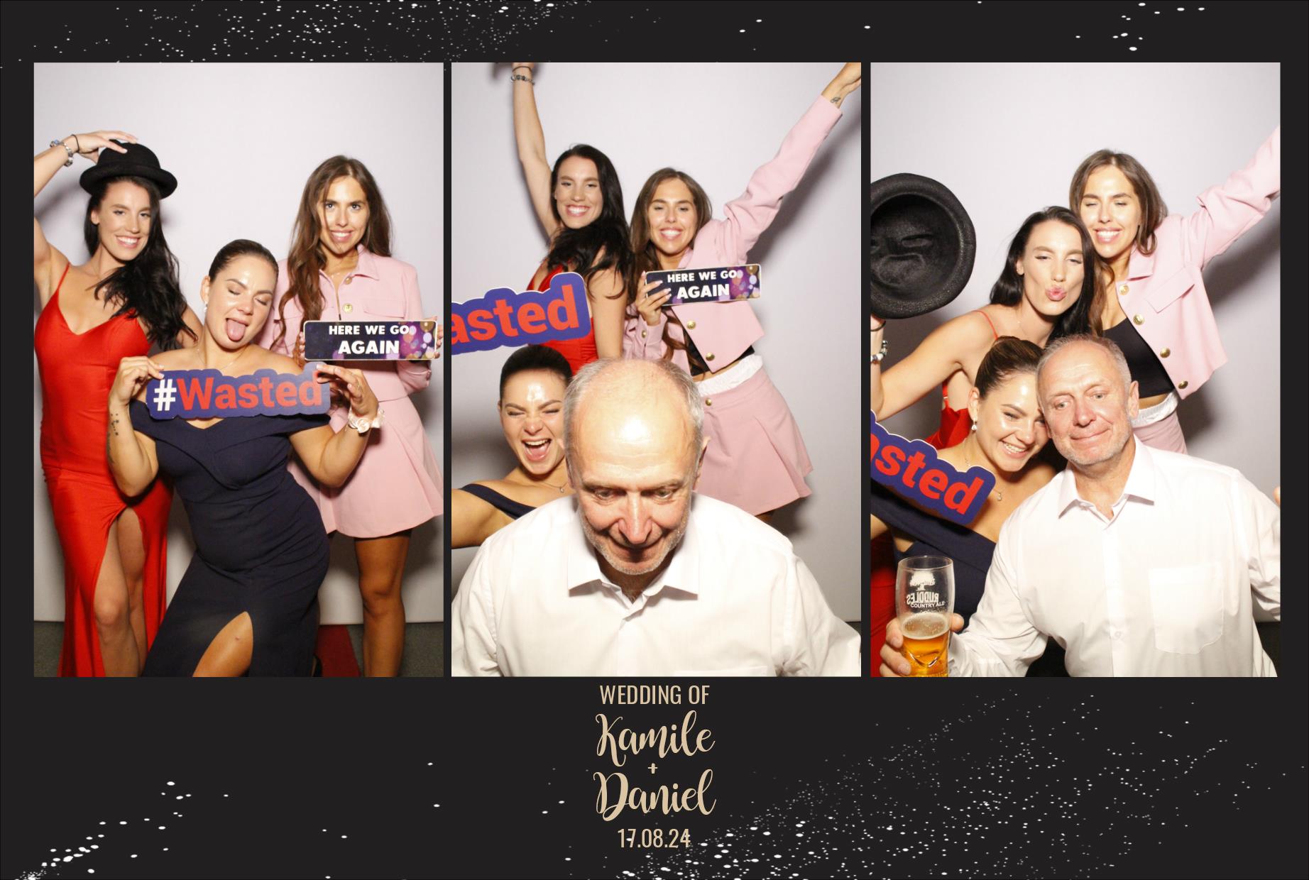 Kamile & Daniel | View more photos from the event at gallery.myphotoboothexperience.co.uk/u/MyPhotoBoothExperienceLtd/Kamile-Daniel