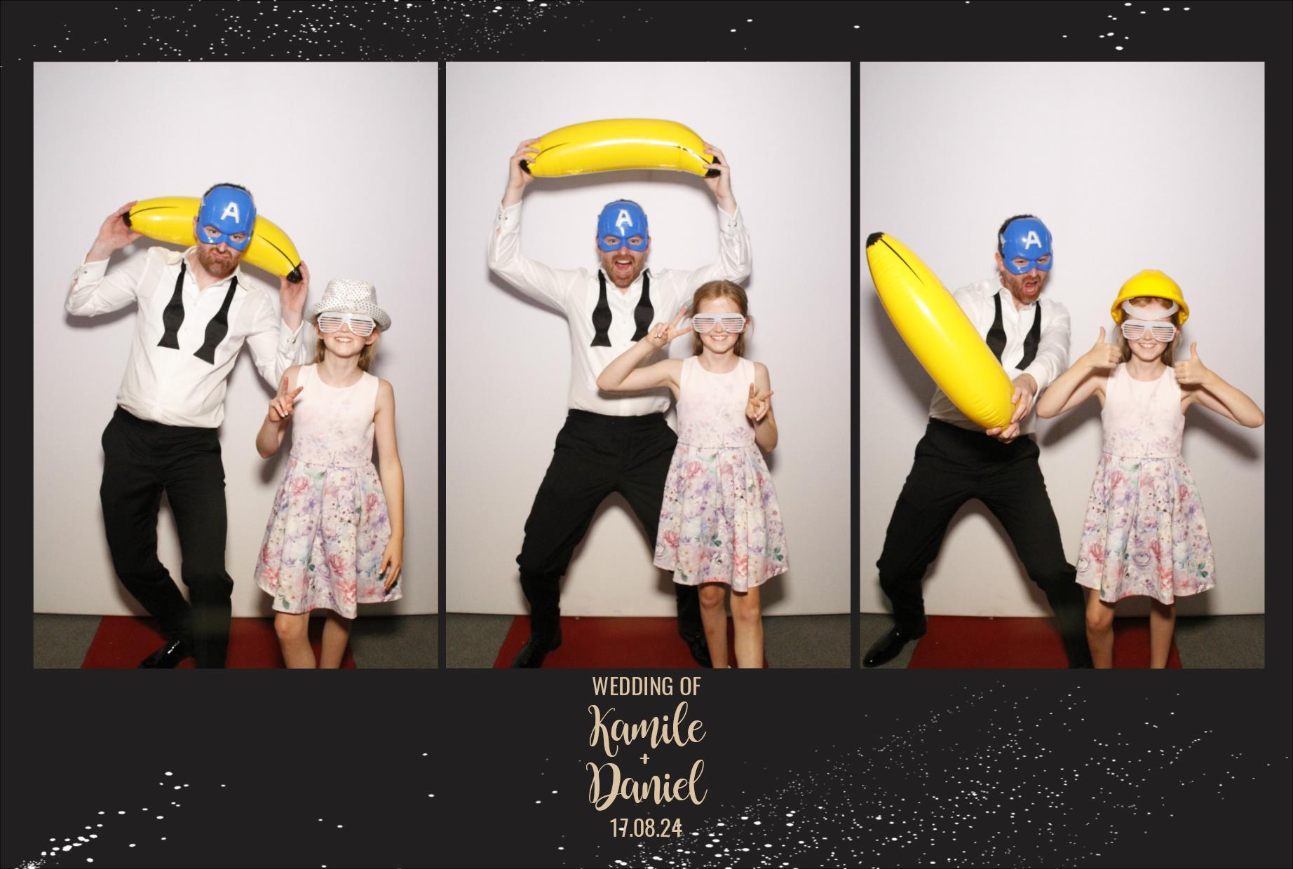 Kamile & Daniel | View more photos from the event at gallery.myphotoboothexperience.co.uk/u/MyPhotoBoothExperienceLtd/Kamile-Daniel