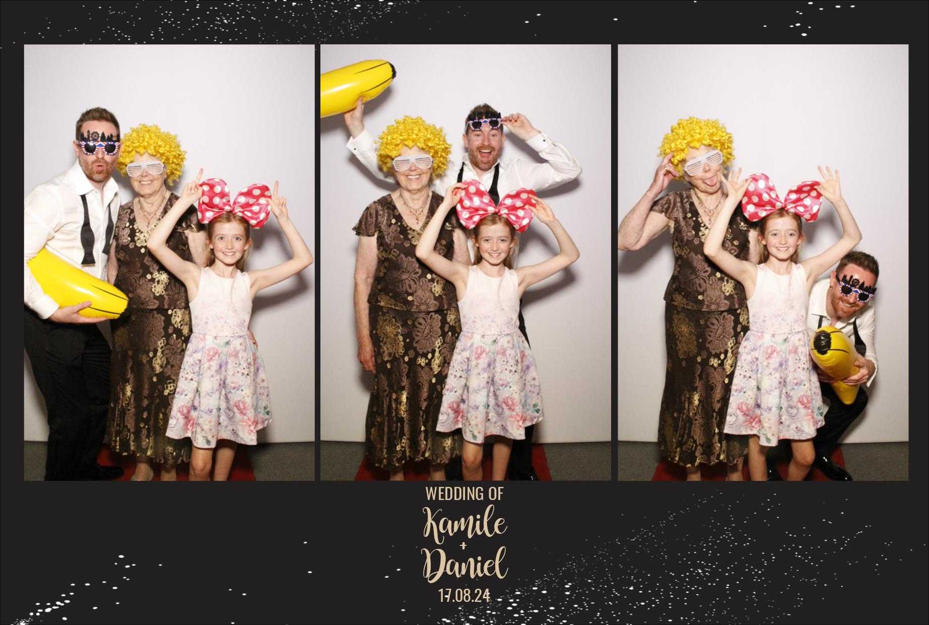 Kamile & Daniel | View more photos from the event at gallery.myphotoboothexperience.co.uk/u/MyPhotoBoothExperienceLtd/Kamile-Daniel