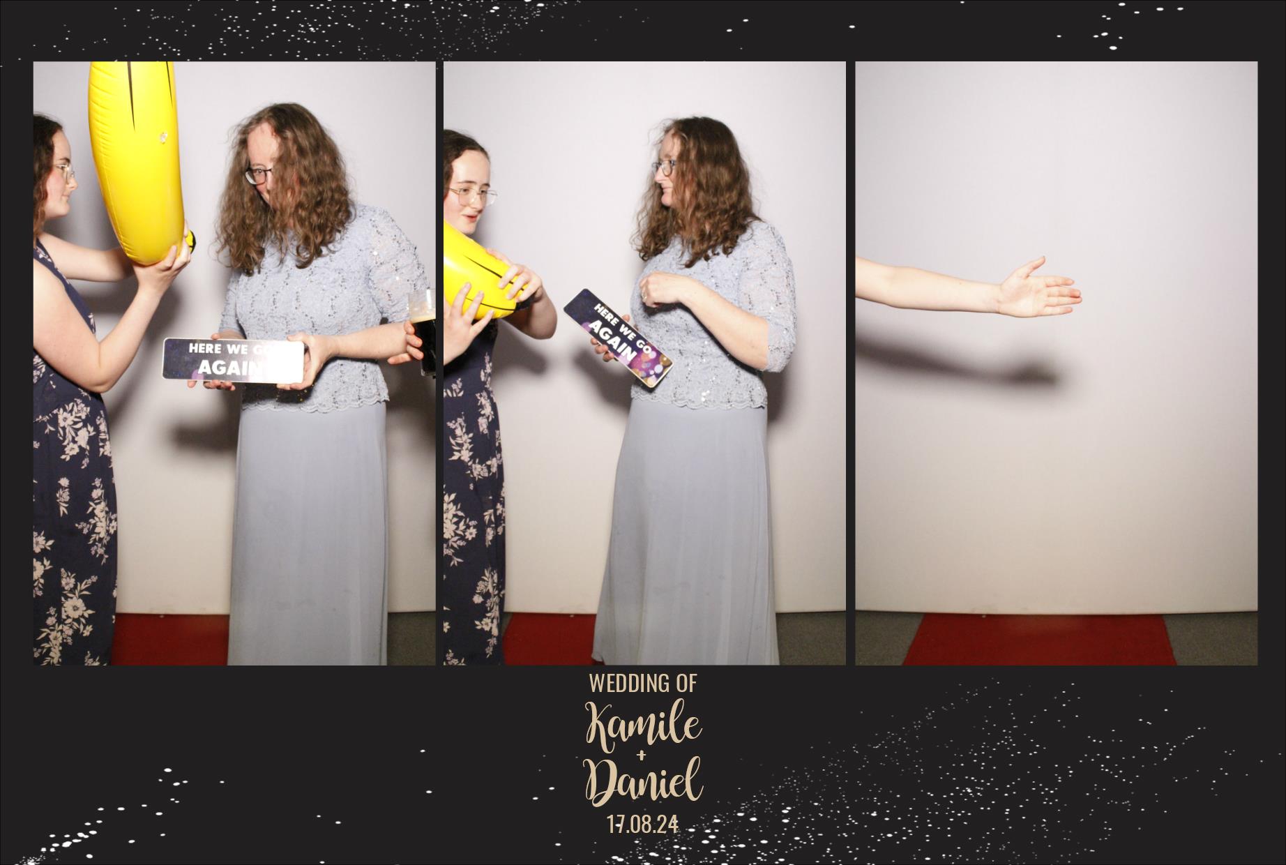 Kamile & Daniel | View more photos from the event at gallery.myphotoboothexperience.co.uk/u/MyPhotoBoothExperienceLtd/Kamile-Daniel