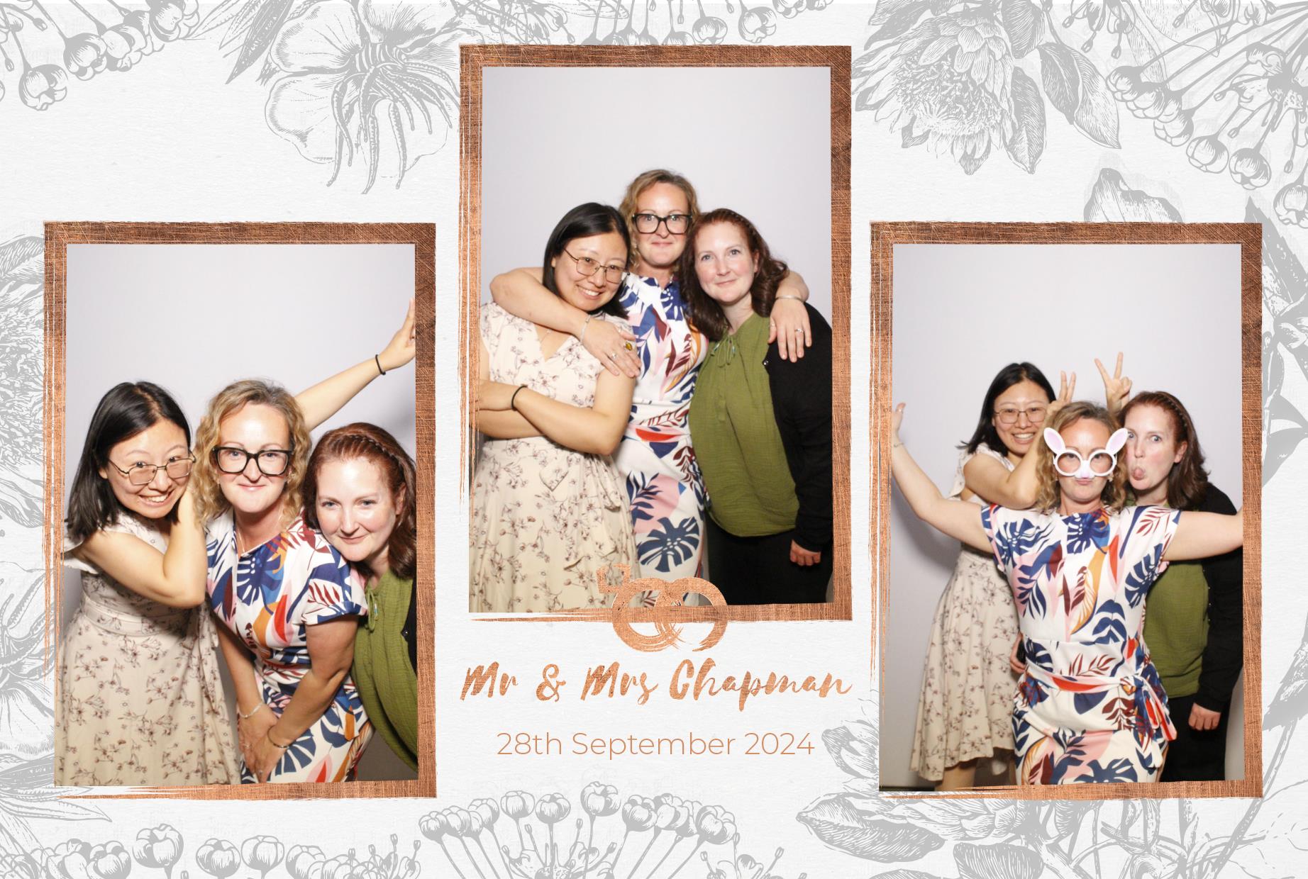 Mr and Mrs Chapman  | View more photos from the event at gallery.myphotoboothexperience.co.uk/u/MyPhotoBoothExperienceLtd/Mr-and-Mrs-Chapman