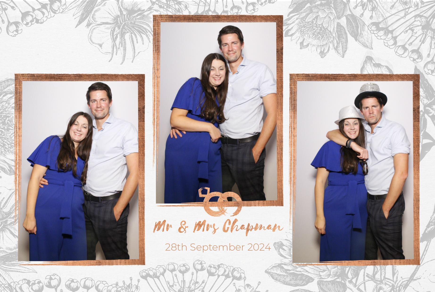 Mr and Mrs Chapman  | View more photos from the event at gallery.myphotoboothexperience.co.uk/u/MyPhotoBoothExperienceLtd/Mr-and-Mrs-Chapman