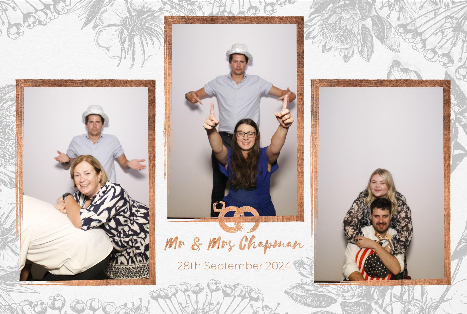 Mr and Mrs Chapman  | View more photos from the event at gallery.myphotoboothexperience.co.uk/u/MyPhotoBoothExperienceLtd/Mr-and-Mrs-Chapman