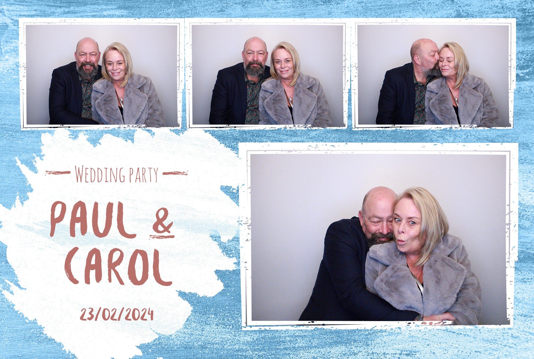 Paul & Carol | View more photos from the event at gallery.myphotoboothexperience.co.uk/u/MyPhotoBoothExperienceLtd/Paul-Carol