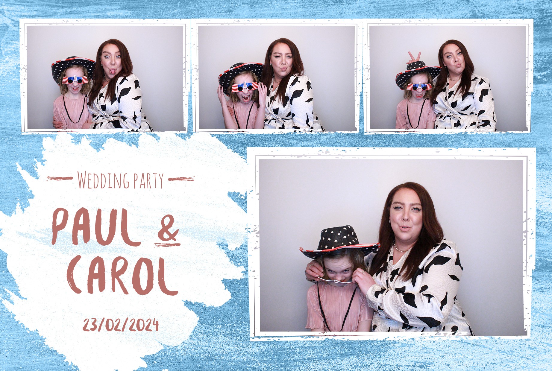 Paul & Carol | View more photos from the event at gallery.myphotoboothexperience.co.uk/u/MyPhotoBoothExperienceLtd/Paul-Carol