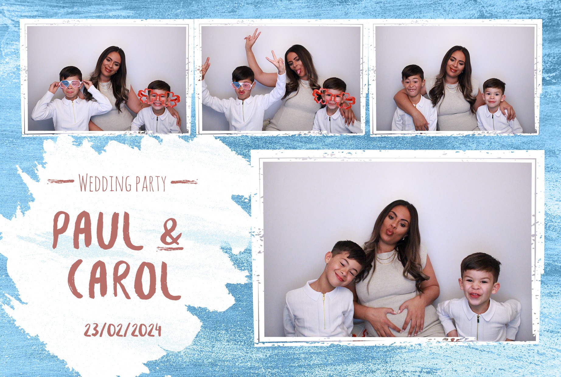 Paul & Carol | View more photos from the event at gallery.myphotoboothexperience.co.uk/u/MyPhotoBoothExperienceLtd/Paul-Carol