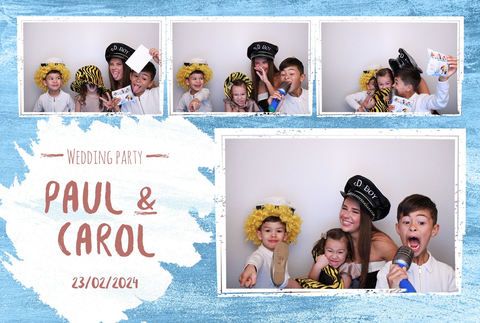 Paul & Carol | View more photos from the event at gallery.myphotoboothexperience.co.uk/u/MyPhotoBoothExperienceLtd/Paul-Carol