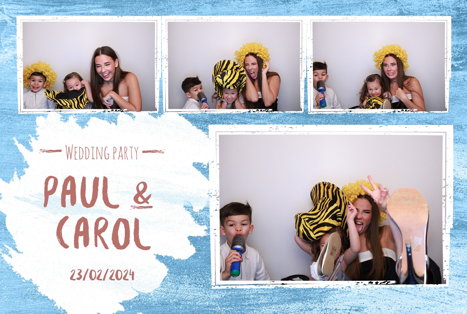 Paul & Carol | View more photos from the event at gallery.myphotoboothexperience.co.uk/u/MyPhotoBoothExperienceLtd/Paul-Carol