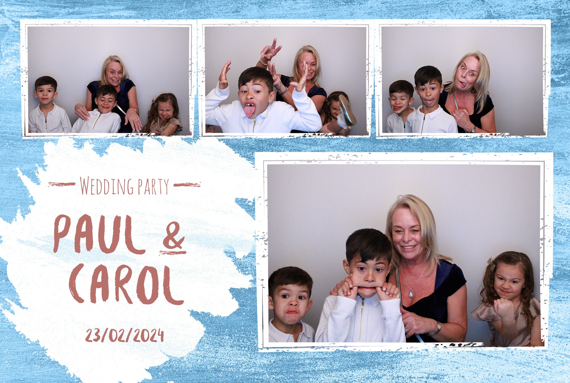 Paul & Carol | View more photos from the event at gallery.myphotoboothexperience.co.uk/u/MyPhotoBoothExperienceLtd/Paul-Carol