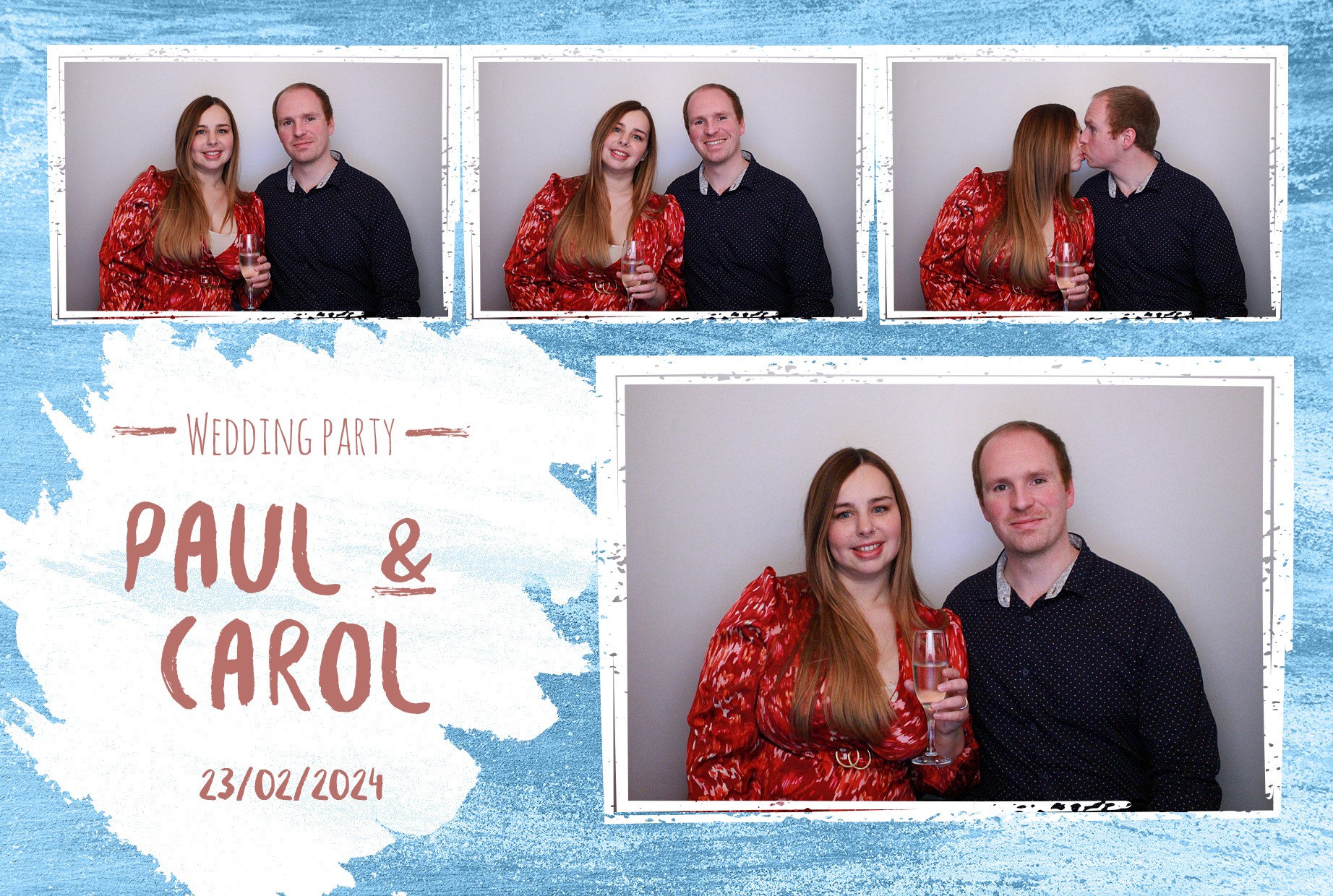 Paul & Carol | View more photos from the event at gallery.myphotoboothexperience.co.uk/u/MyPhotoBoothExperienceLtd/Paul-Carol