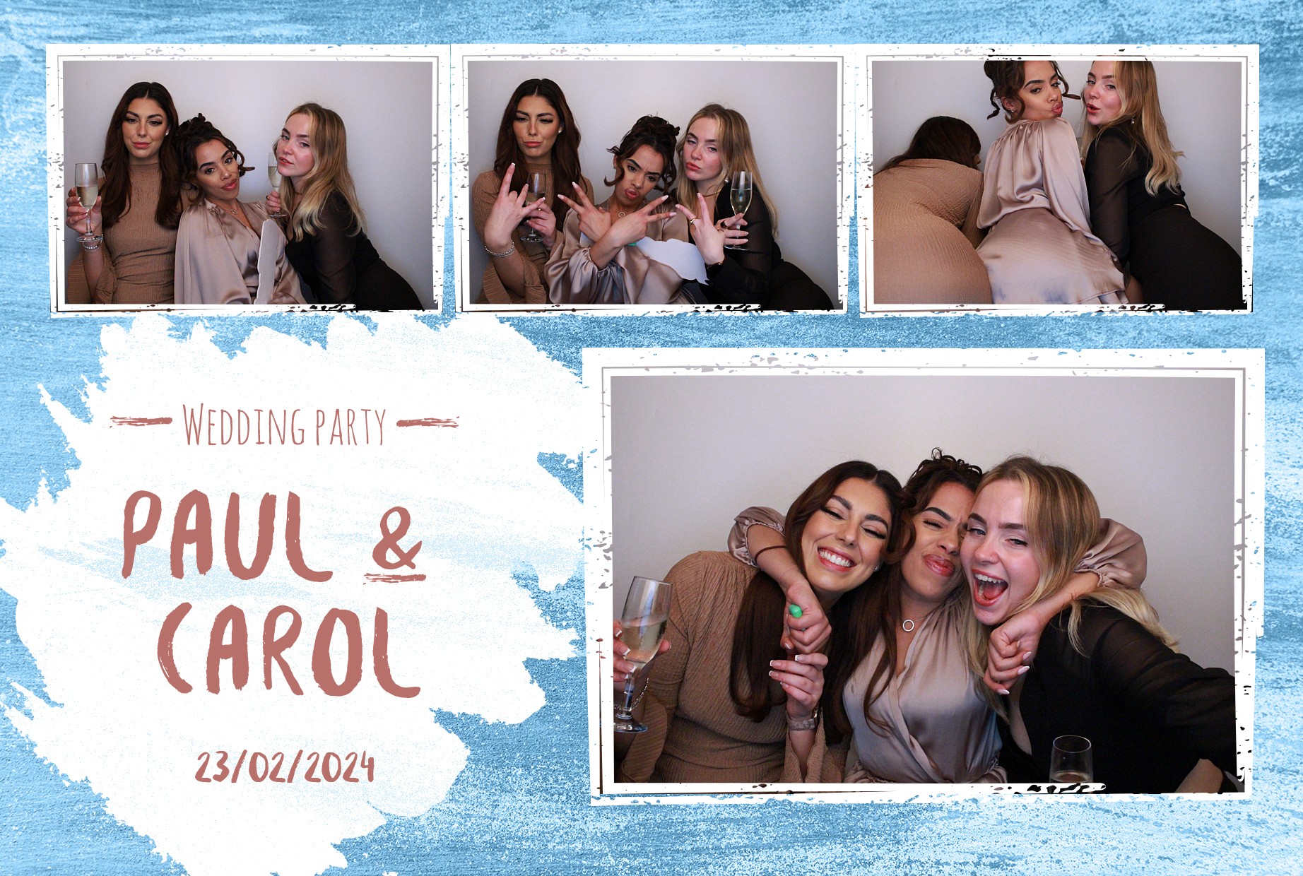 Paul & Carol | View more photos from the event at gallery.myphotoboothexperience.co.uk/u/MyPhotoBoothExperienceLtd/Paul-Carol