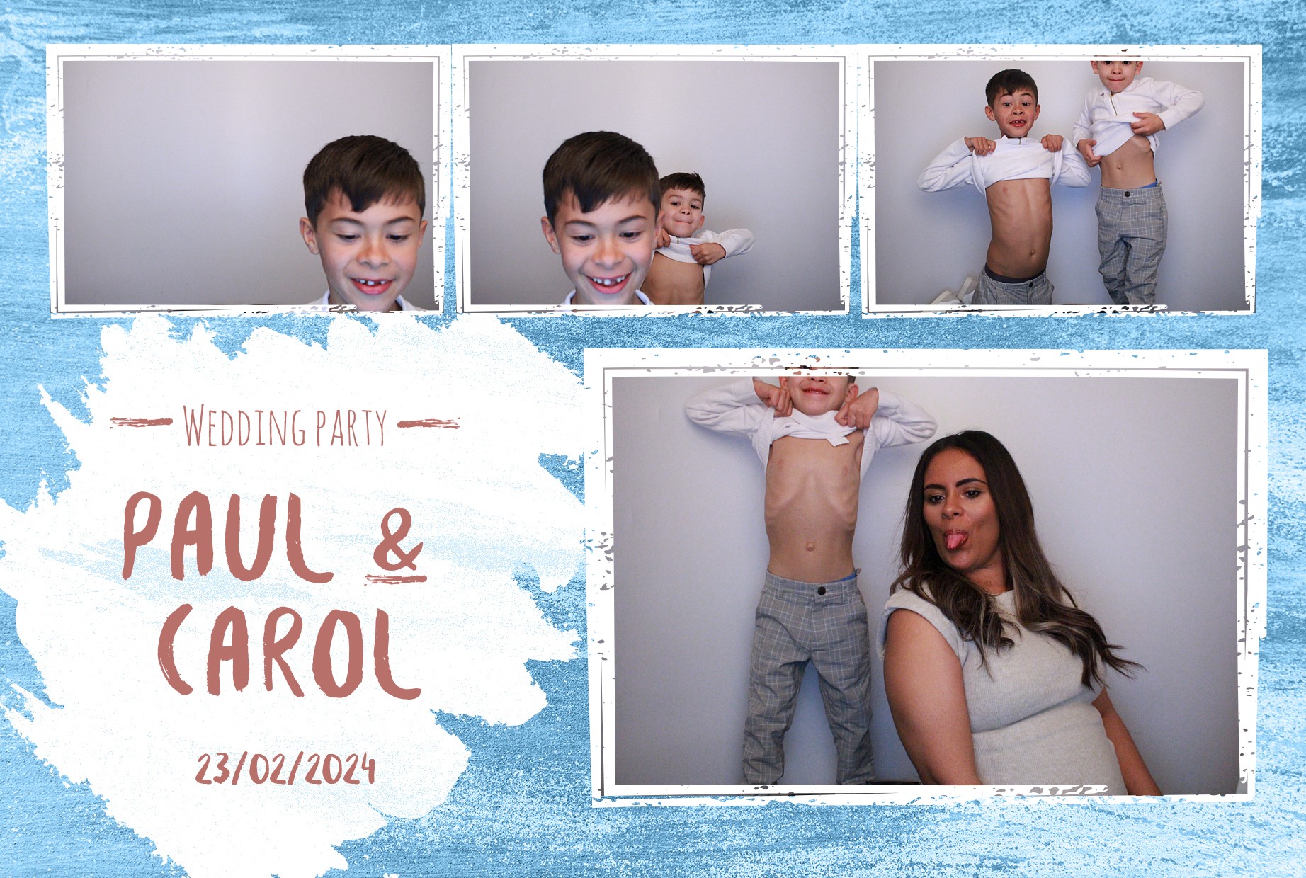 Paul & Carol | View more photos from the event at gallery.myphotoboothexperience.co.uk/u/MyPhotoBoothExperienceLtd/Paul-Carol
