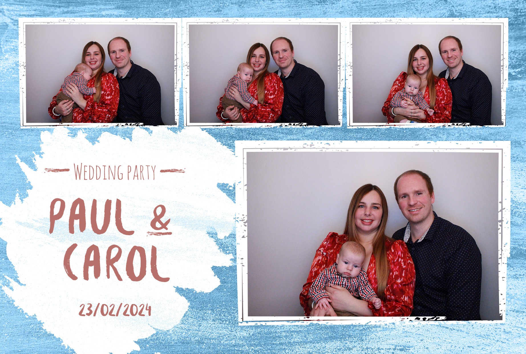 Paul & Carol | View more photos from the event at gallery.myphotoboothexperience.co.uk/u/MyPhotoBoothExperienceLtd/Paul-Carol
