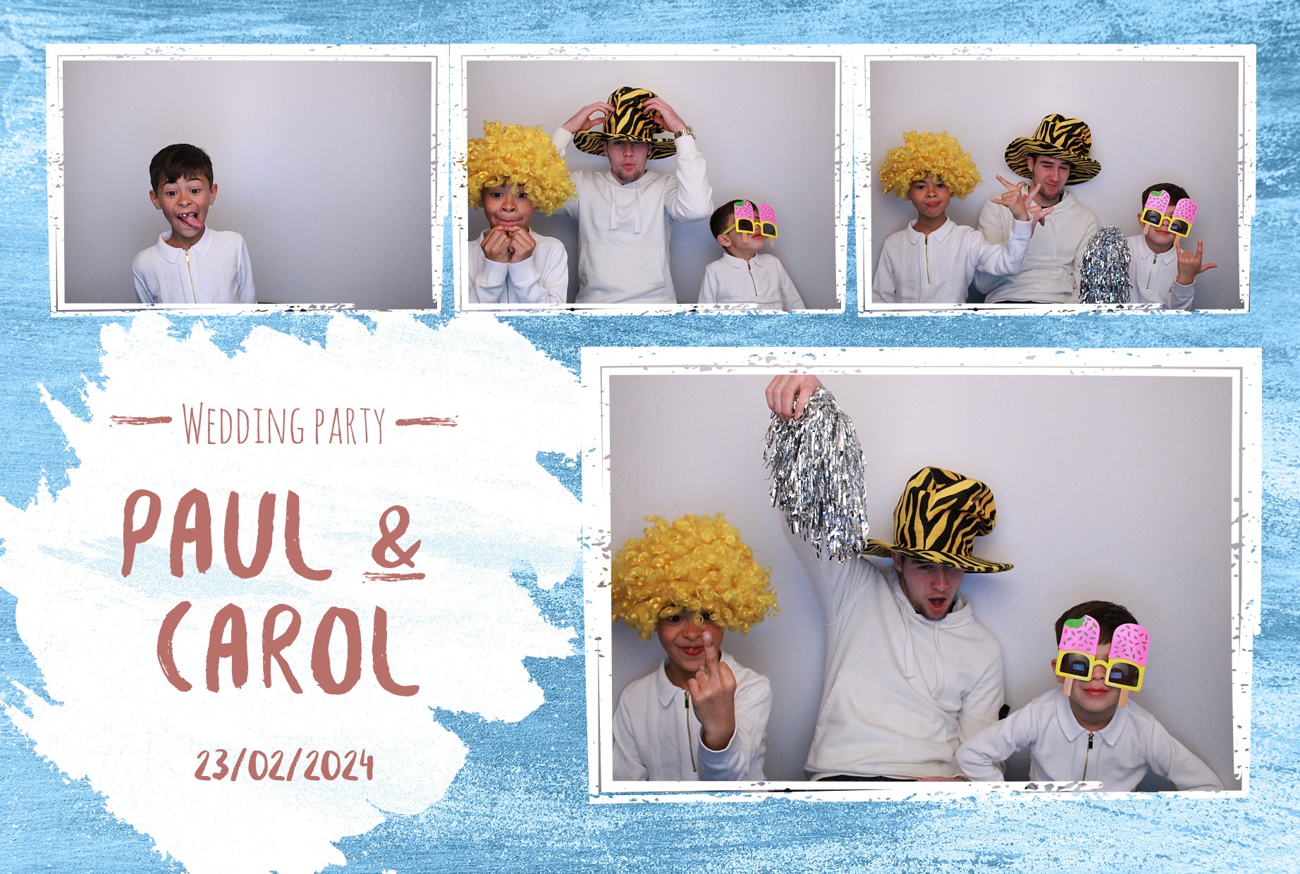 Paul & Carol | View more photos from the event at gallery.myphotoboothexperience.co.uk/u/MyPhotoBoothExperienceLtd/Paul-Carol