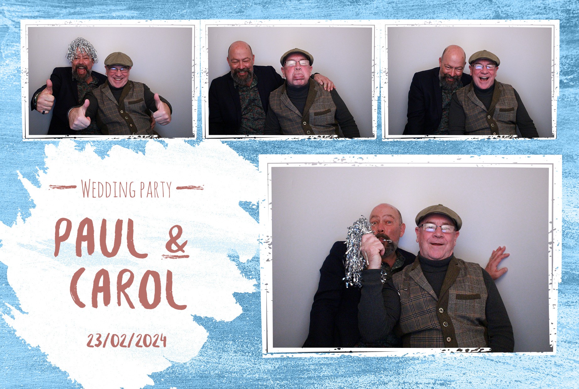 Paul & Carol | View more photos from the event at gallery.myphotoboothexperience.co.uk/u/MyPhotoBoothExperienceLtd/Paul-Carol