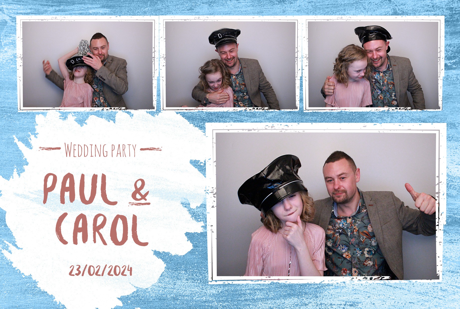 Paul & Carol | View more photos from the event at gallery.myphotoboothexperience.co.uk/u/MyPhotoBoothExperienceLtd/Paul-Carol