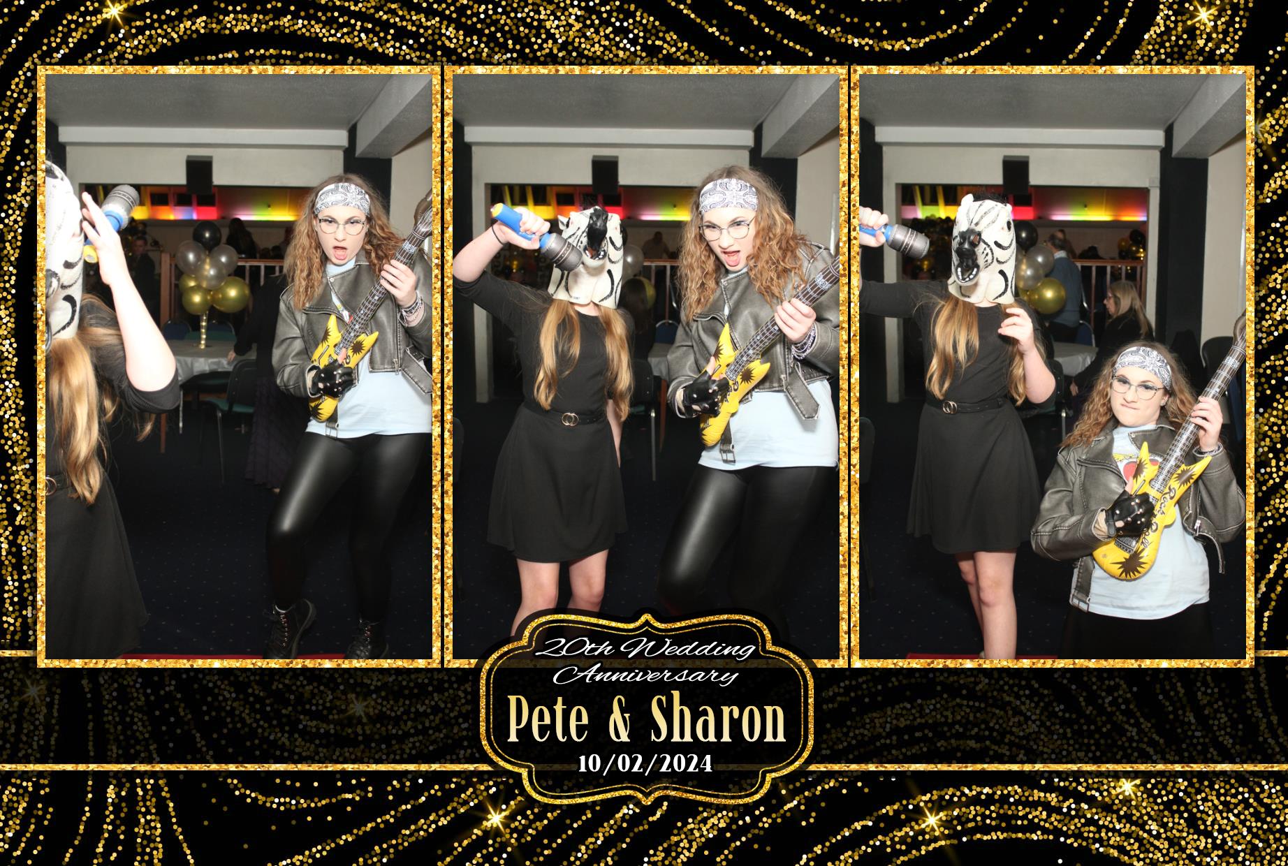 Pete & Sharon's 20th Wedding Anniversary  | View more photos from the event at gallery.myphotoboothexperience.co.uk/u/MyPhotoBoothExperienceLtd/Pete-Sharons-20th-Wedding-Anniversary