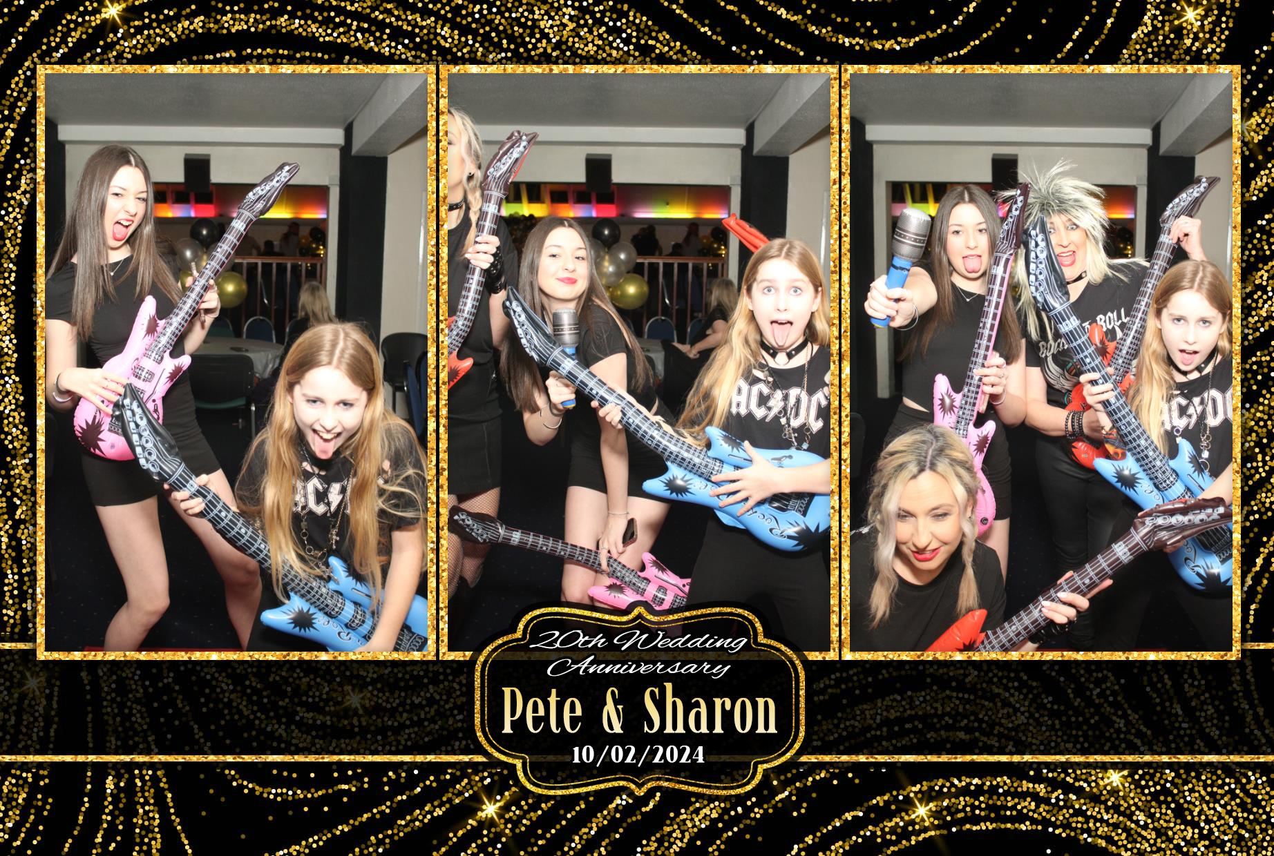 Pete & Sharon's 20th Wedding Anniversary  | View more photos from the event at gallery.myphotoboothexperience.co.uk/u/MyPhotoBoothExperienceLtd/Pete-Sharons-20th-Wedding-Anniversary