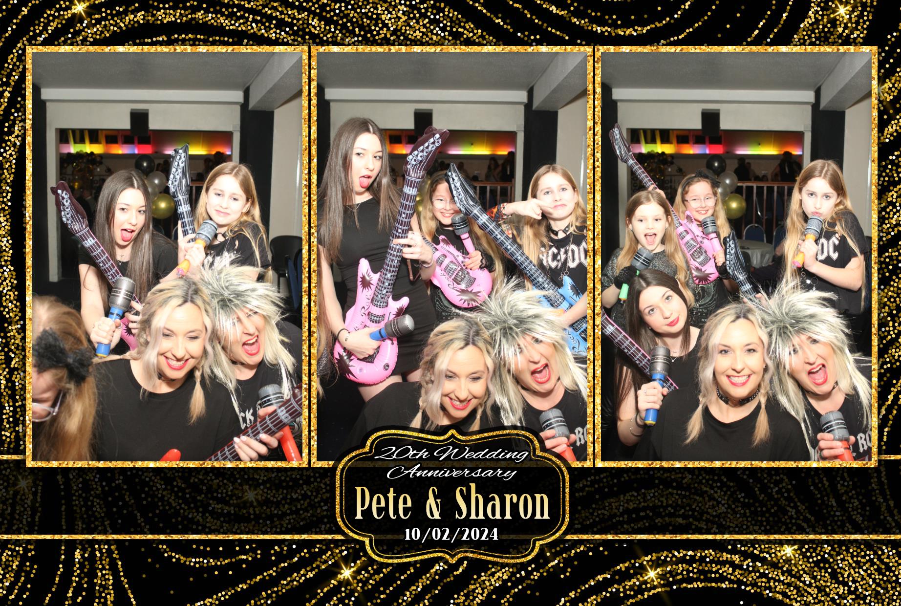 Pete & Sharon's 20th Wedding Anniversary  | View more photos from the event at gallery.myphotoboothexperience.co.uk/u/MyPhotoBoothExperienceLtd/Pete-Sharons-20th-Wedding-Anniversary