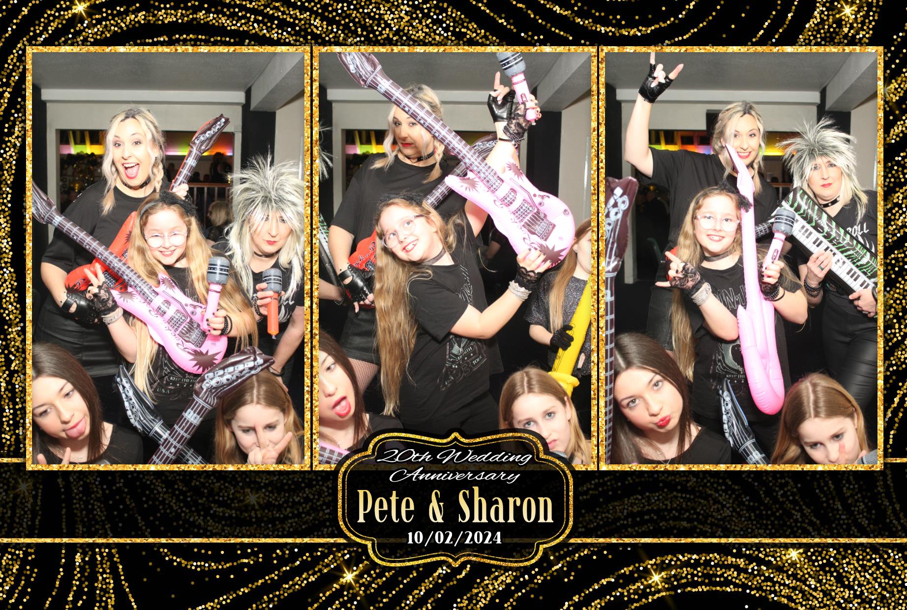 Pete & Sharon's 20th Wedding Anniversary  | View more photos from the event at gallery.myphotoboothexperience.co.uk/u/MyPhotoBoothExperienceLtd/Pete-Sharons-20th-Wedding-Anniversary