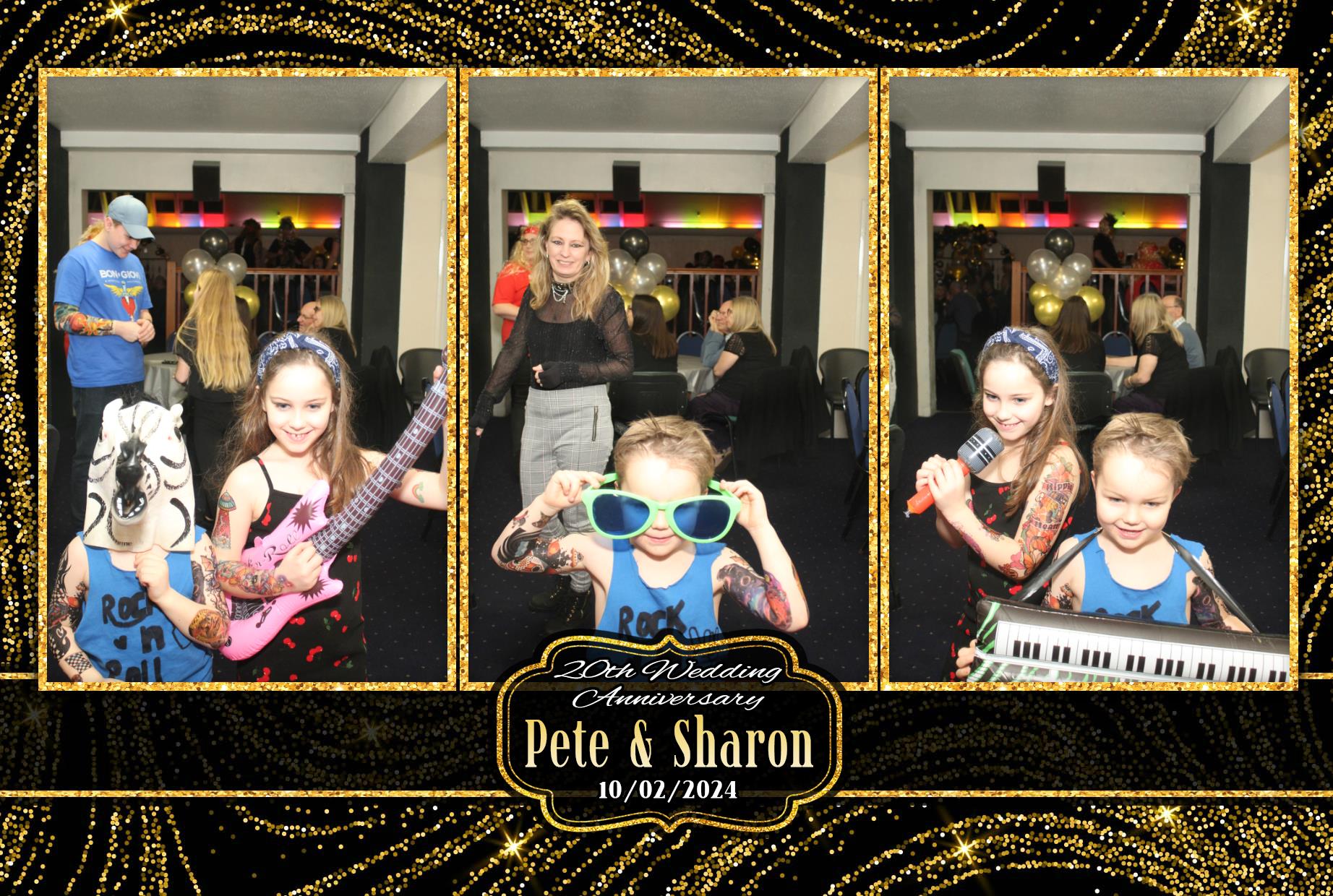 Pete & Sharon's 20th Wedding Anniversary  | View more photos from the event at gallery.myphotoboothexperience.co.uk/u/MyPhotoBoothExperienceLtd/Pete-Sharons-20th-Wedding-Anniversary
