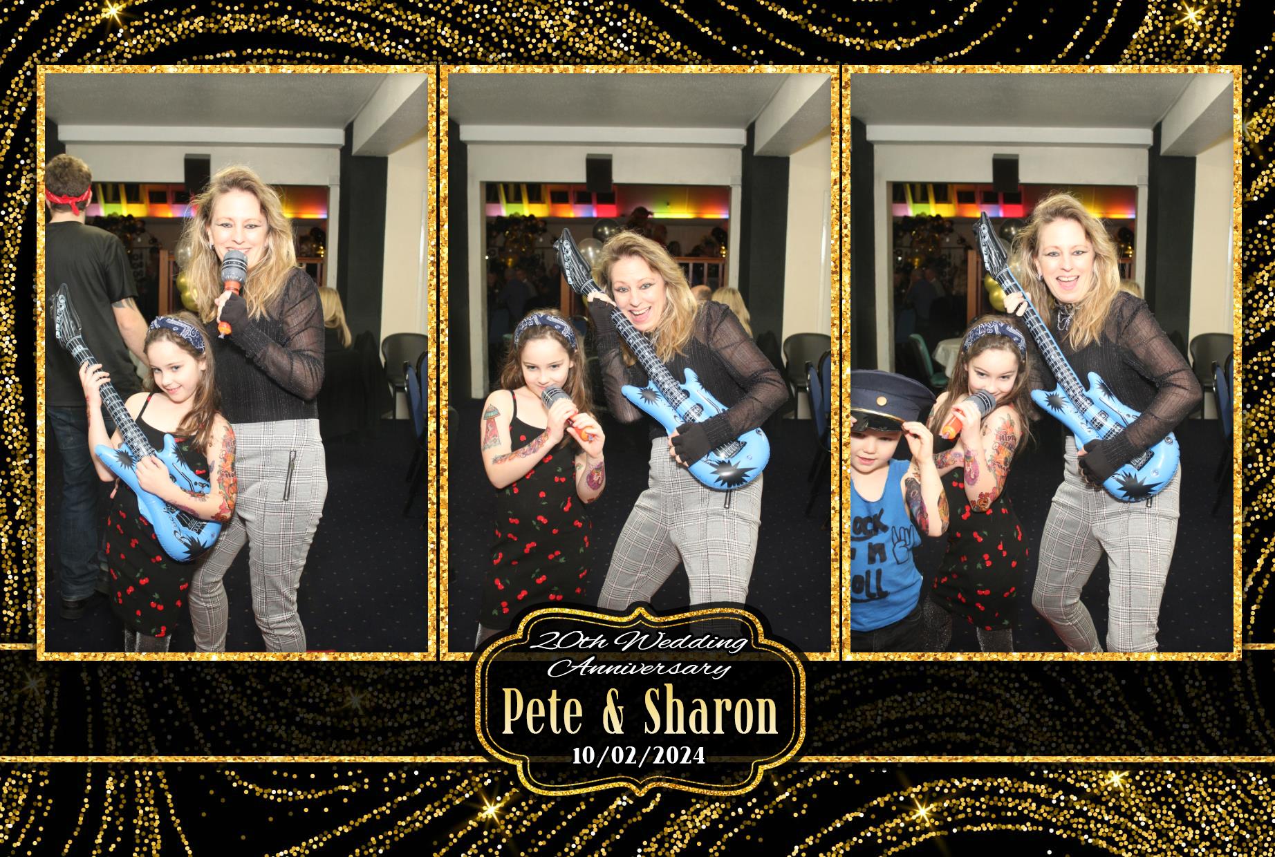 Pete & Sharon's 20th Wedding Anniversary  | View more photos from the event at gallery.myphotoboothexperience.co.uk/u/MyPhotoBoothExperienceLtd/Pete-Sharons-20th-Wedding-Anniversary