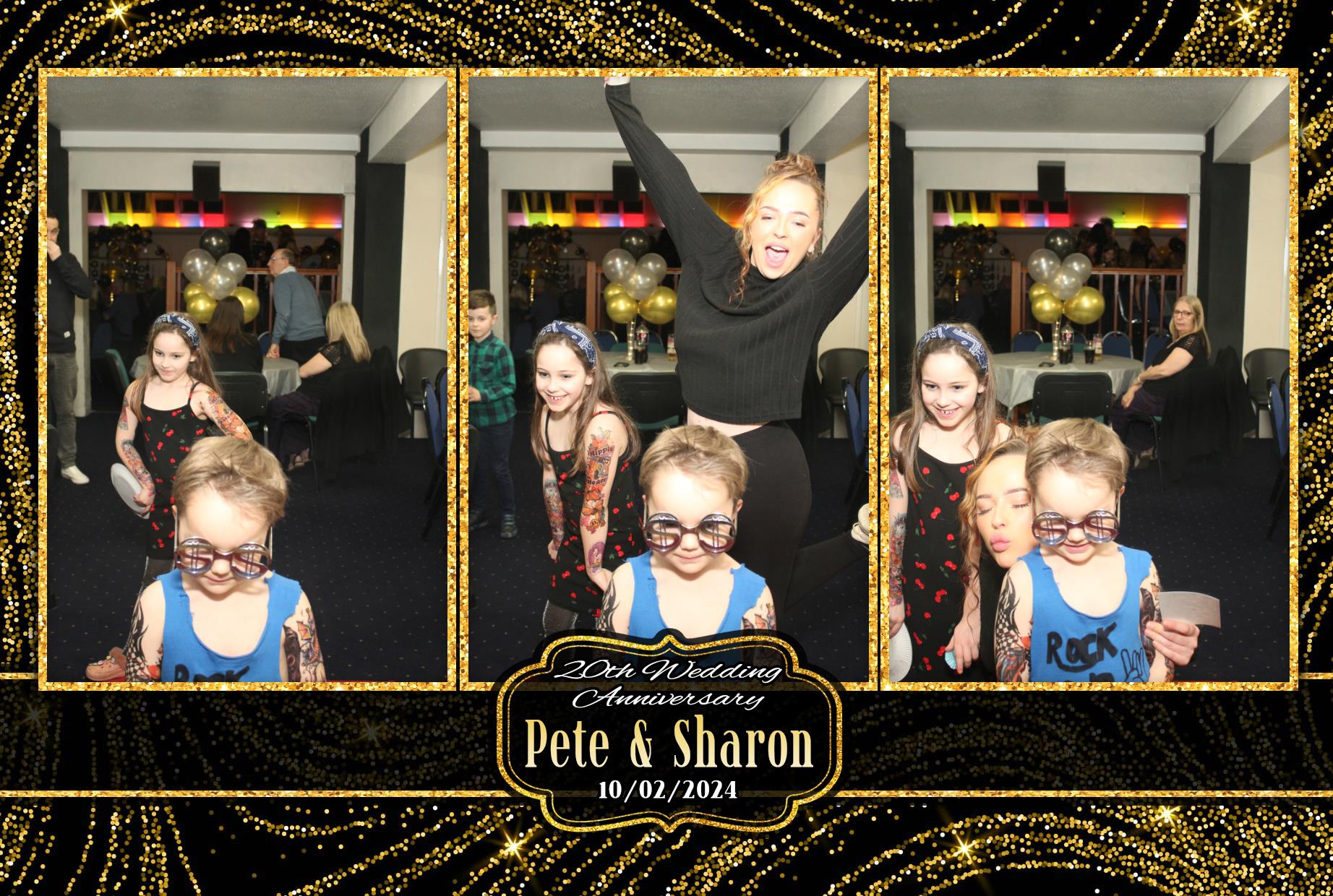 Pete & Sharon's 20th Wedding Anniversary  | View more photos from the event at gallery.myphotoboothexperience.co.uk/u/MyPhotoBoothExperienceLtd/Pete-Sharons-20th-Wedding-Anniversary